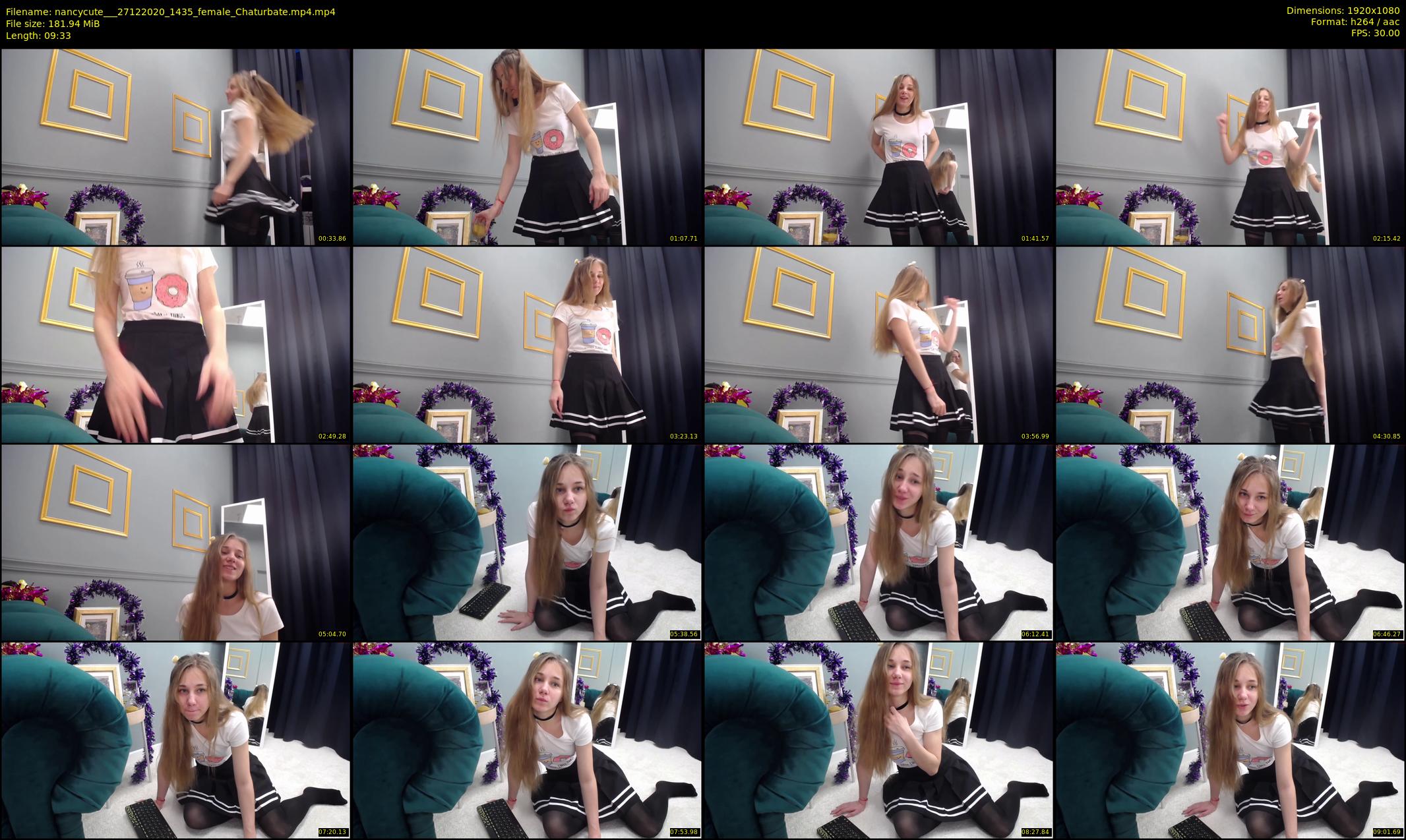 nancycute__ — 10 minute Chaturbate female cam show recording, 1080p, Dec 27, 2020