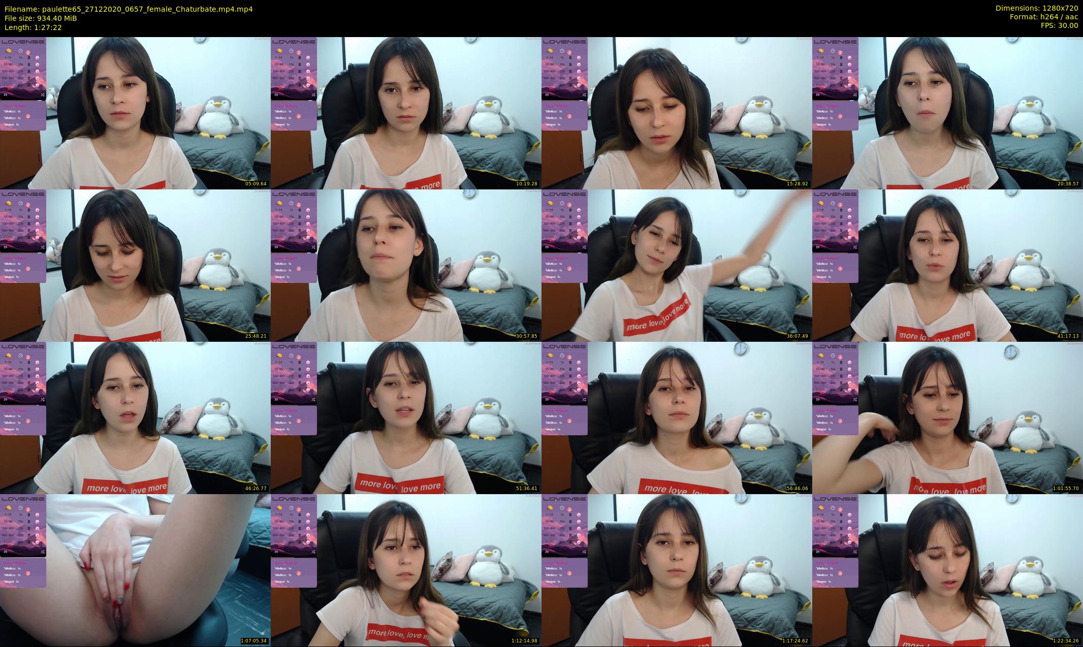 paulette65 — 88 minute Chaturbate female cam show recording, 720p, Dec 27, 2020