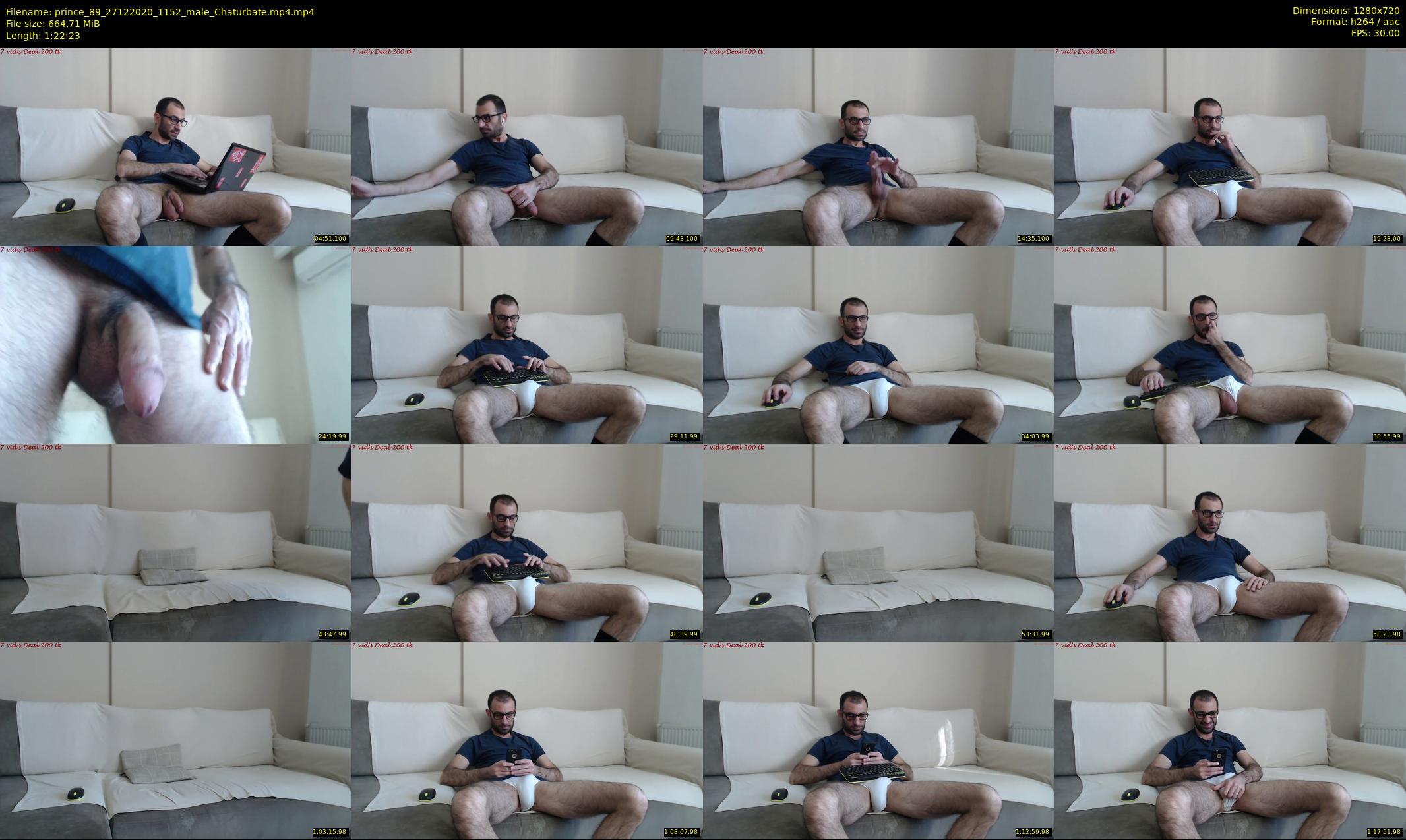 prince_89 — 83 minute Chaturbate male cam show recording, 720p, Dec 27, 2020