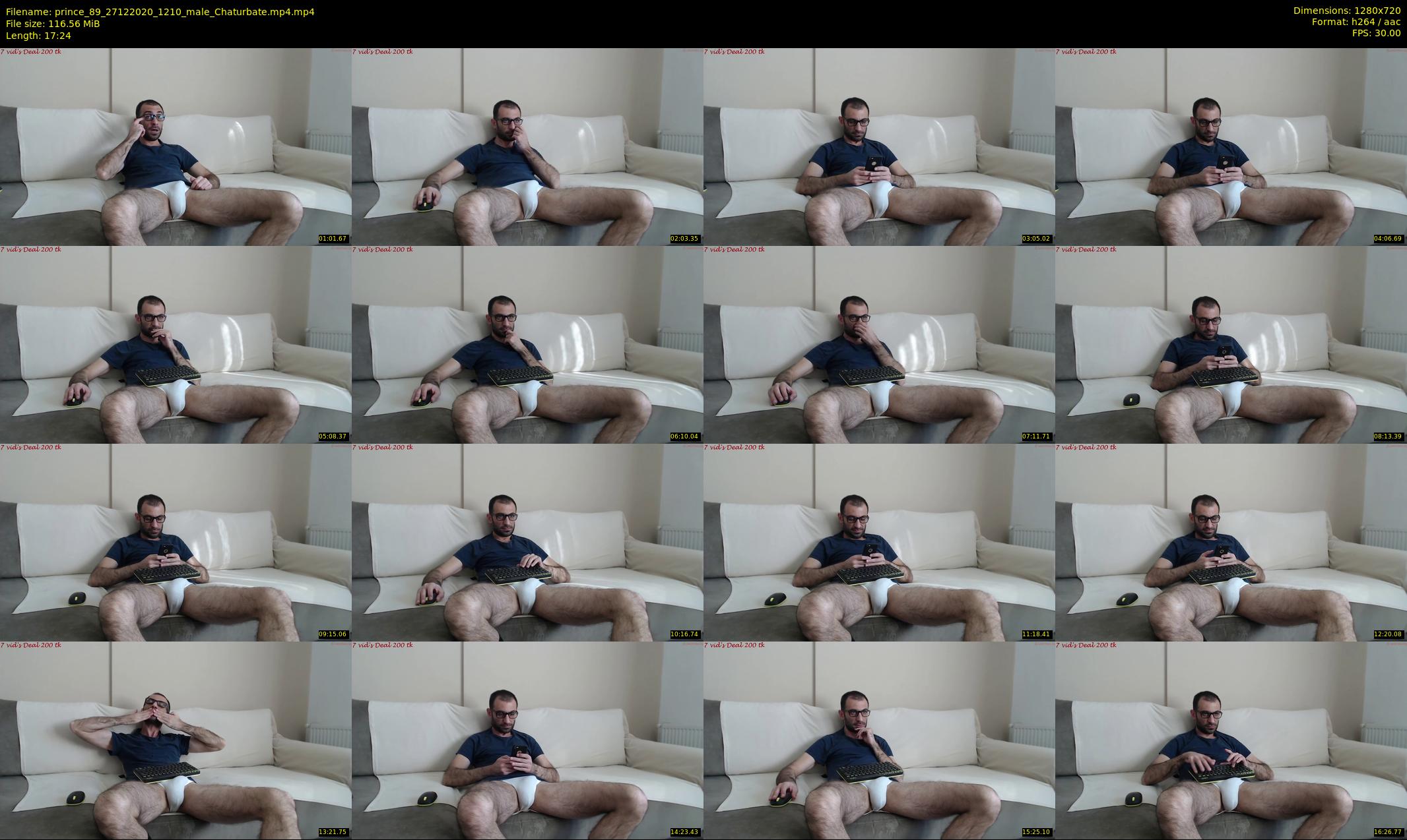 prince_89 — 18 minute Chaturbate male cam show recording, 720p, Dec 27, 2020