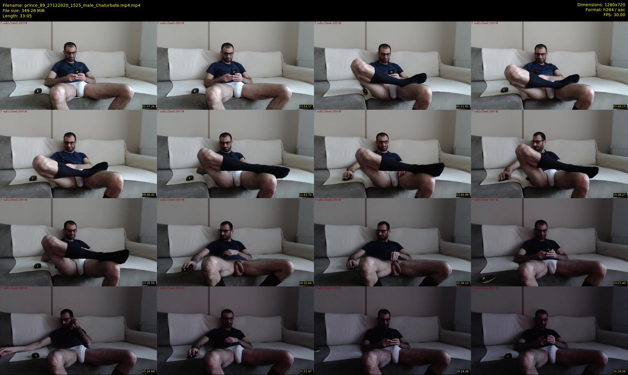 prince_89 — 34 minute Chaturbate male cam show recording, 720p, Dec 27, 2020
