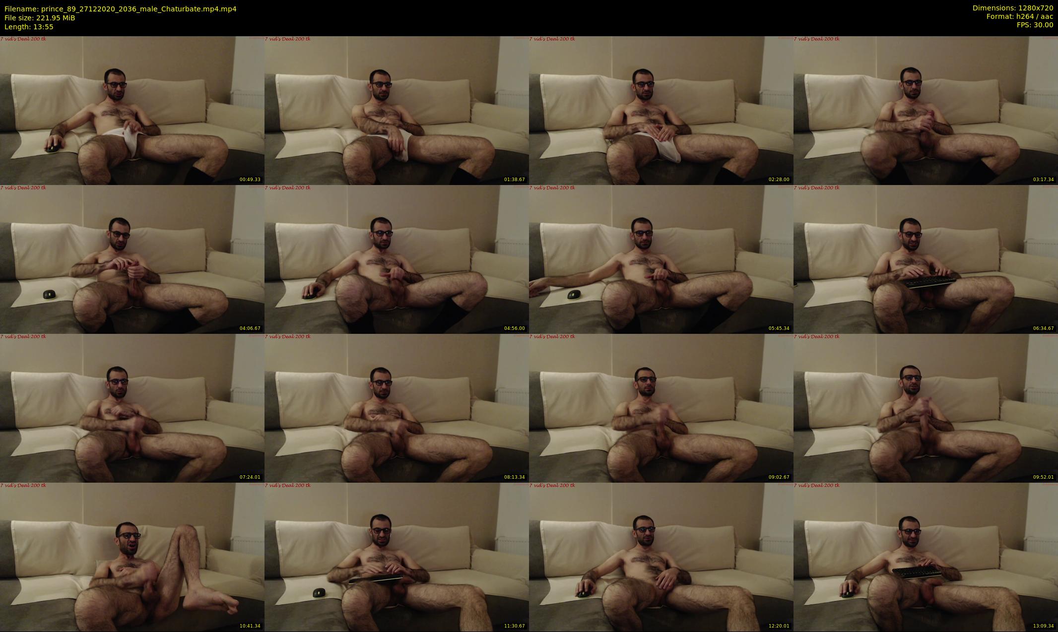 prince_89 — 14 minute Chaturbate male cam show recording, 720p, Dec 27, 2020