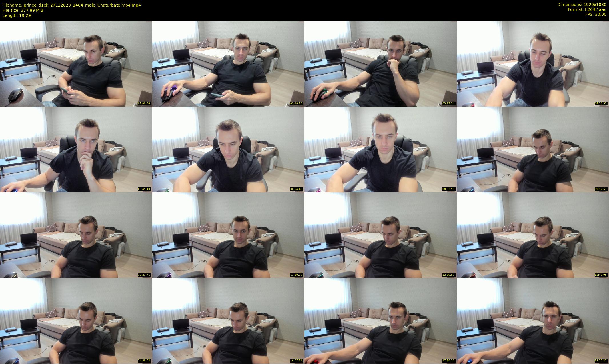 prince_d1ck — 20 minute Chaturbate male cam show recording, 1080p, Dec 27, 2020