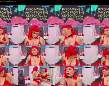 pyrowayne — 59 minute Chaturbate female cam show recording, 720p, Dec 27, 2020