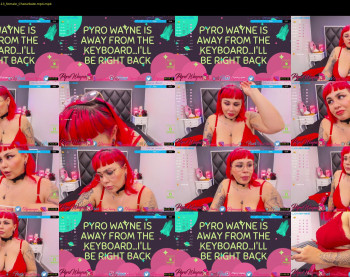 pyrowayne — 59 minute Chaturbate female cam show recording, 720p, Dec 28, 2020