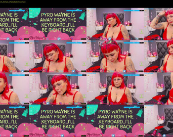 pyrowayne — 59 minute Chaturbate female cam show recording, 720p, Dec 28, 2020