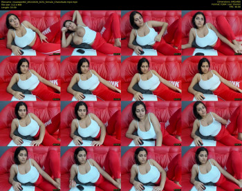 rosasweet02 — 34 minute Chaturbate female cam show recording, 480p, Dec 28, 2020