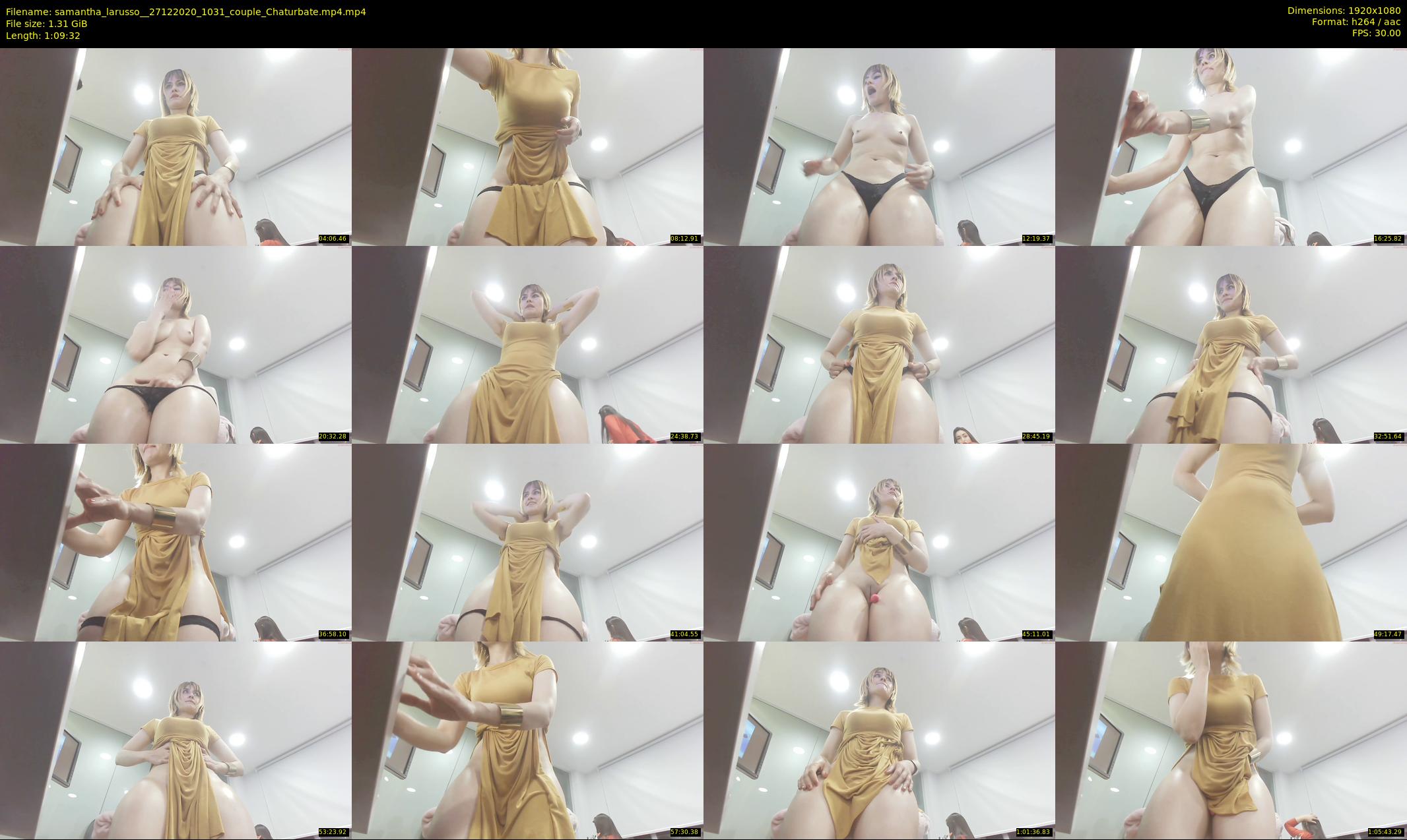 samantha_larusso_ — 70 minute Chaturbate couple cam show recording, 1080p, Dec 27, 2020