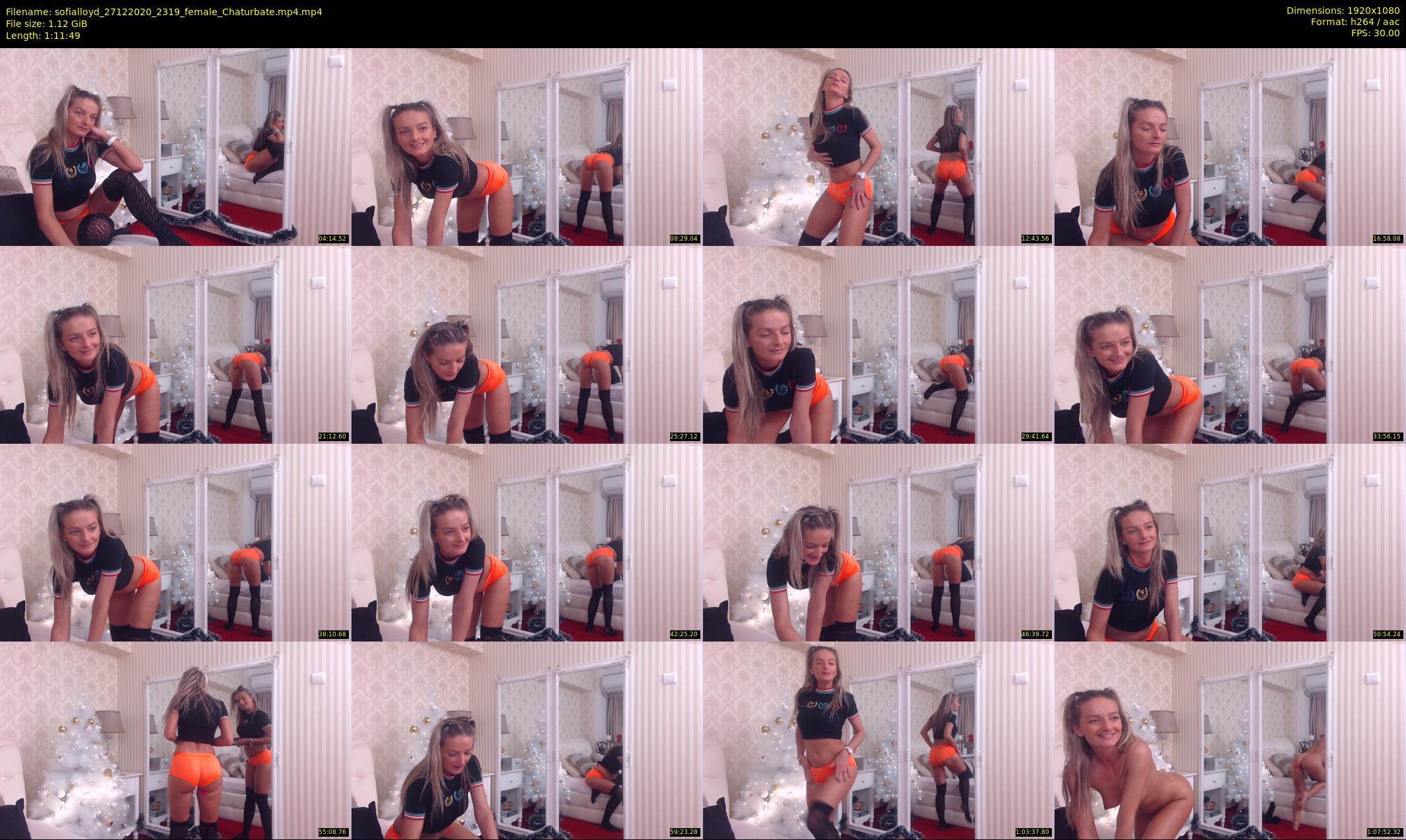 sofialloyd — 72 minute Chaturbate female cam show recording, 1080p, Dec 27, 2020