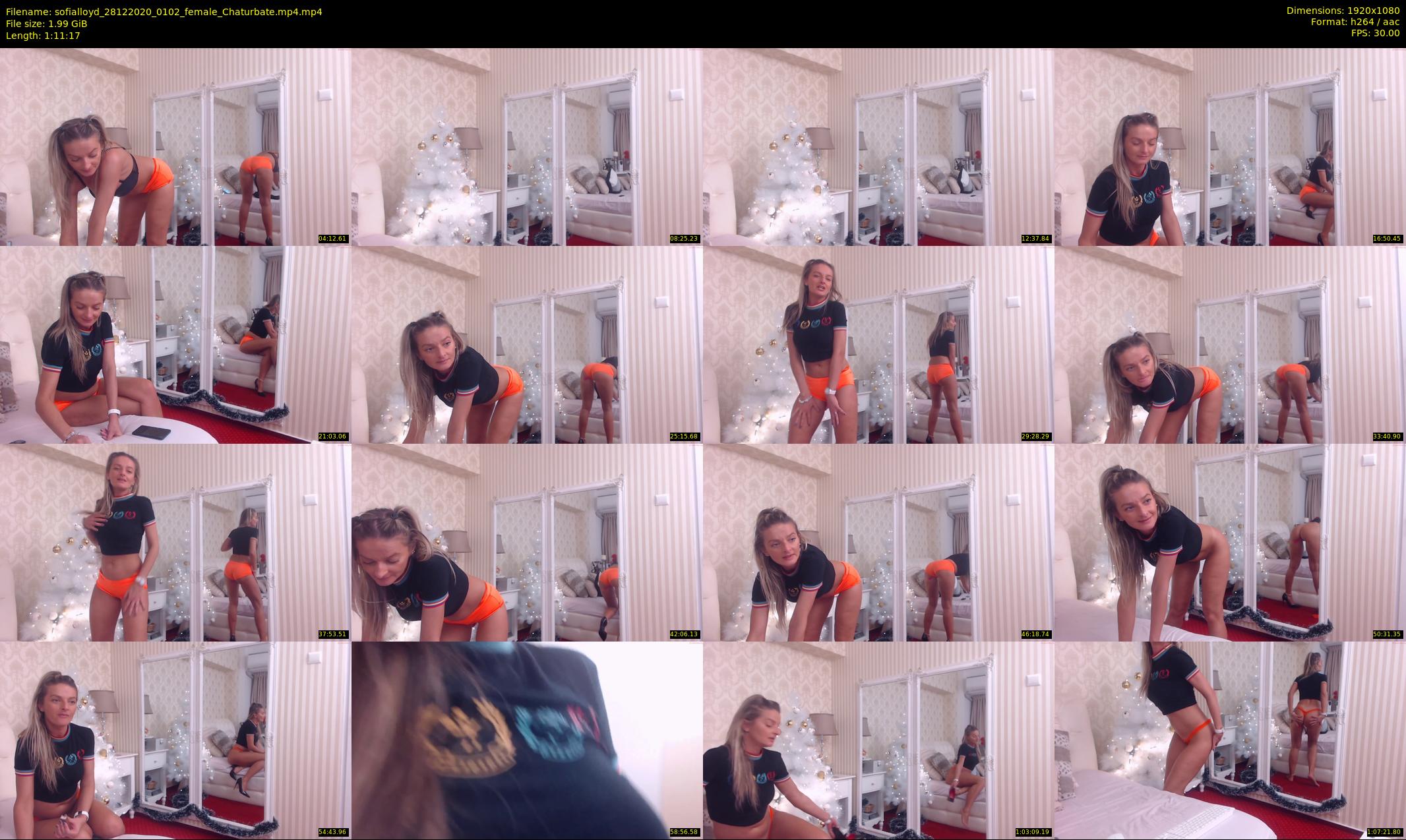 sofialloyd — 72 minute Chaturbate female cam show recording, 1080p, Dec 28, 2020