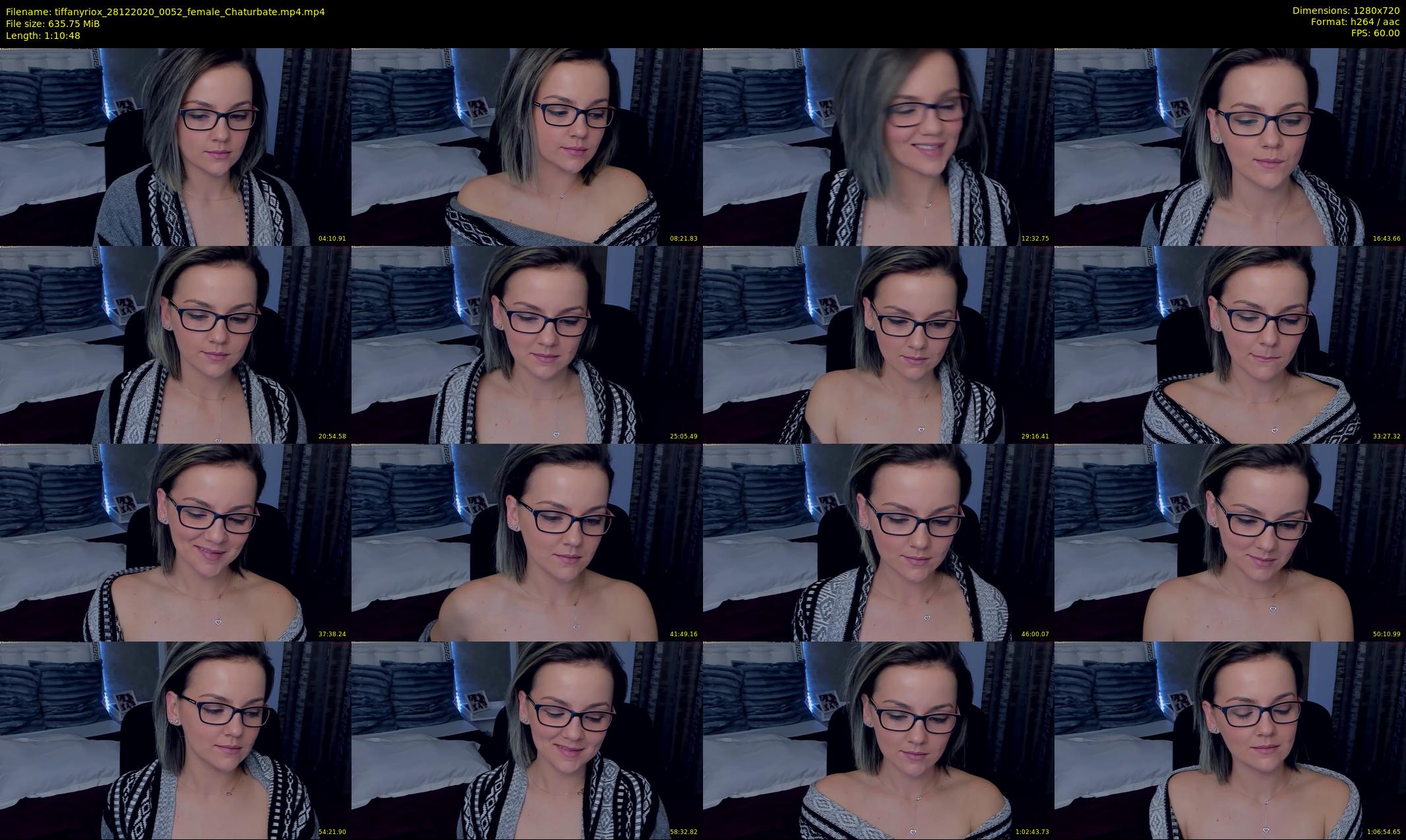 tiffanyriox — 71 minute Chaturbate female cam show recording, 720p, Dec 28, 2020