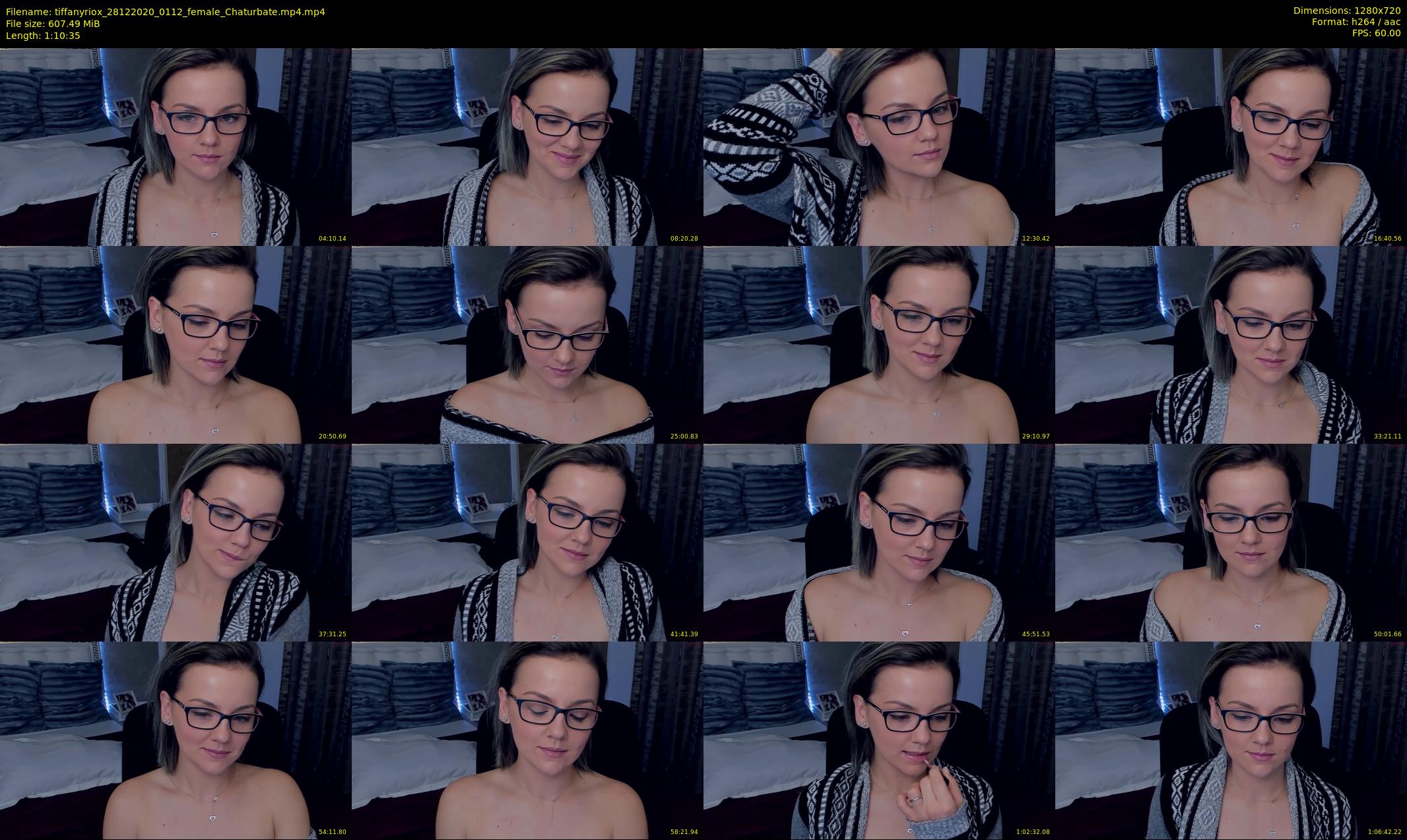 tiffanyriox — 71 minute Chaturbate female cam show recording, 720p, Dec 28, 2020