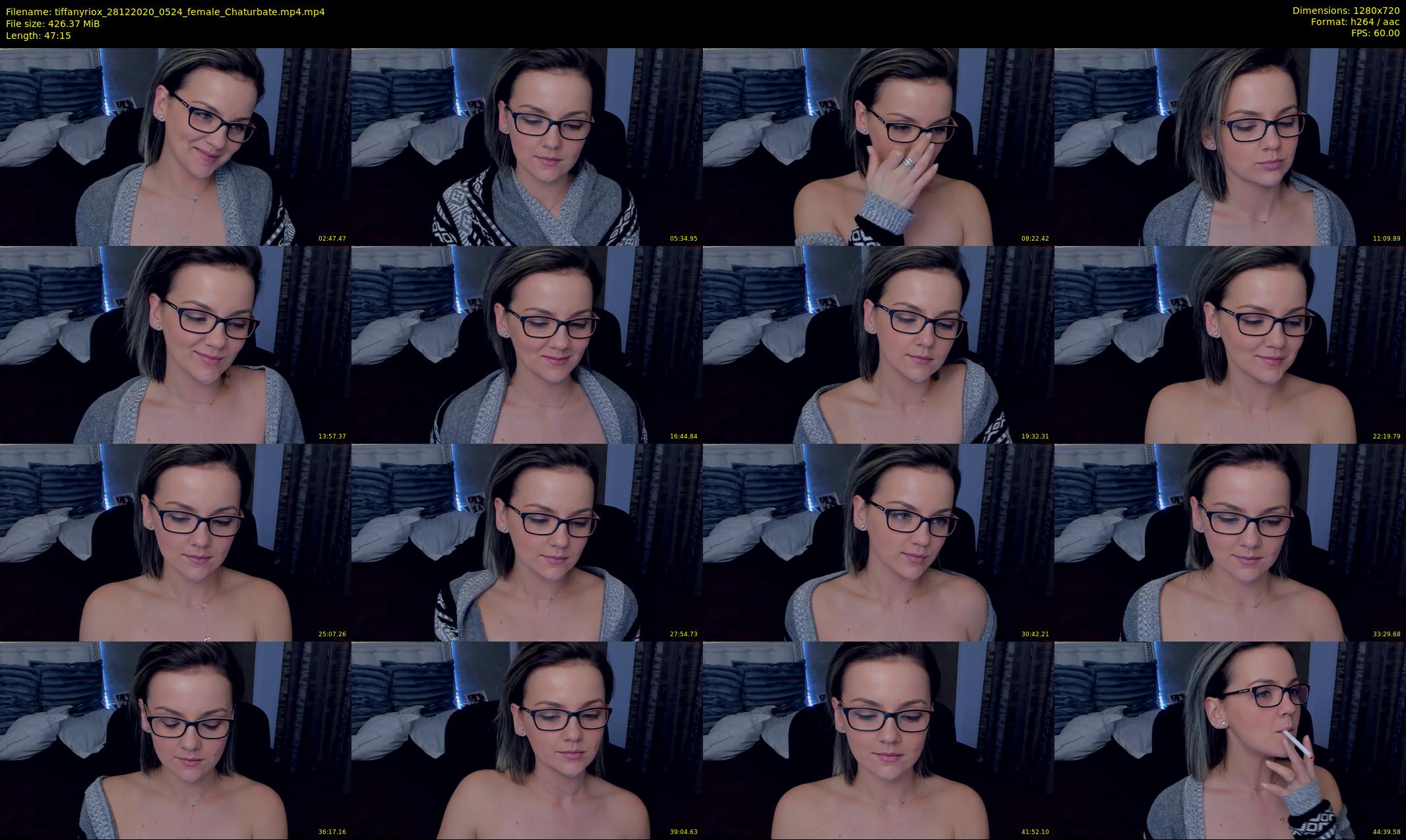 tiffanyriox — 48 minute Chaturbate female cam show recording, 720p, Dec 28, 2020