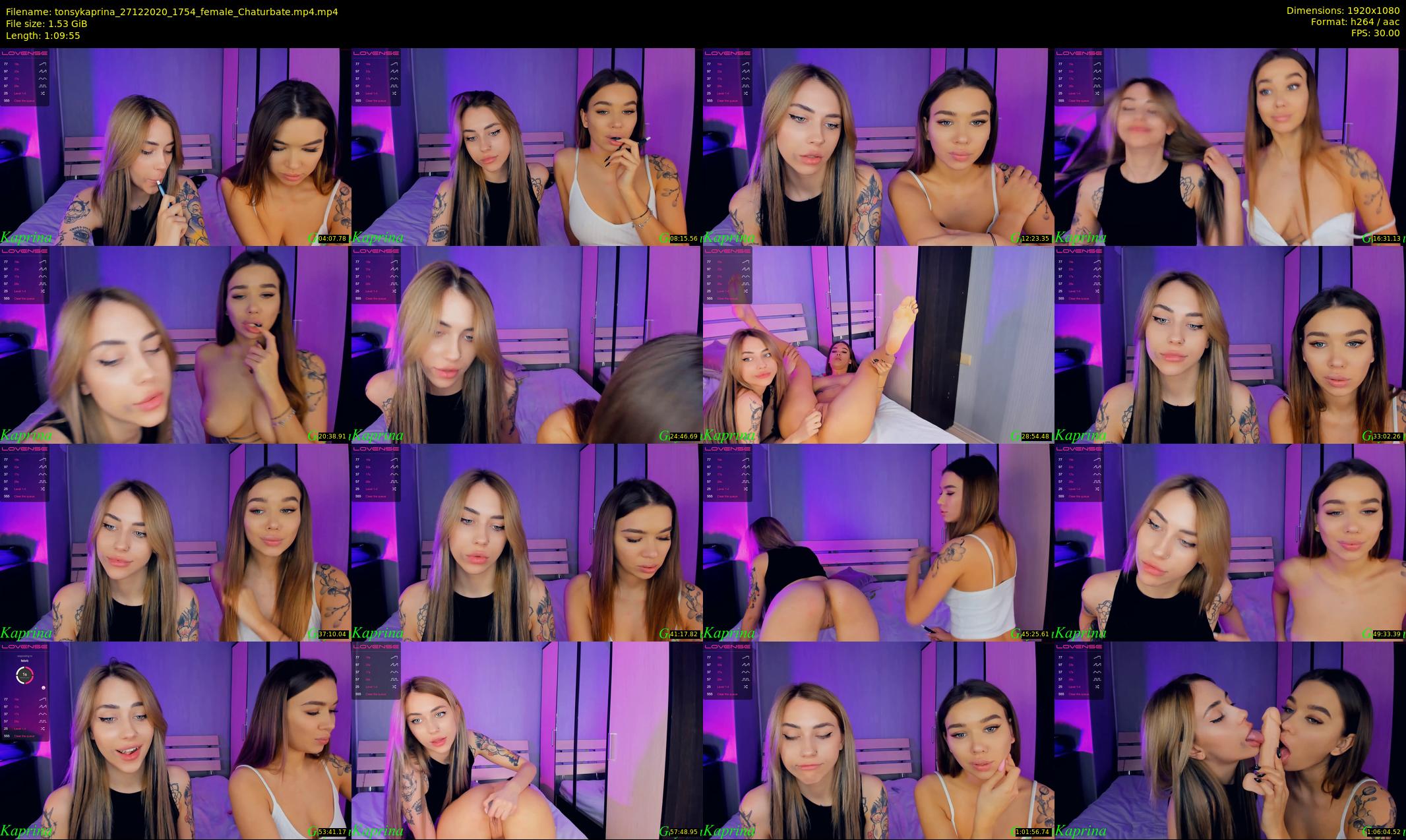 tonsykaprina — 70 minute Chaturbate couple cam show recording, 1080p, Dec 27, 2020