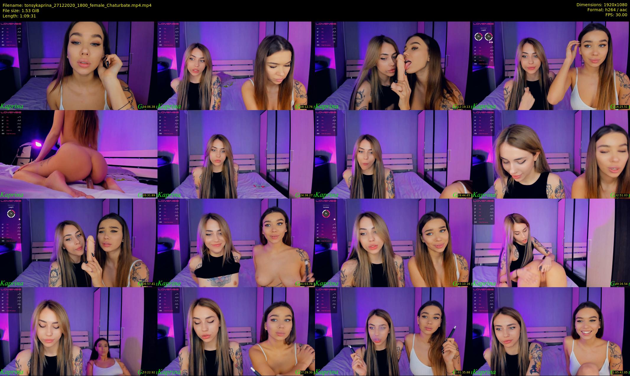 tonsykaprina — 70 minute Chaturbate couple cam show recording, 1080p, Dec 27, 2020