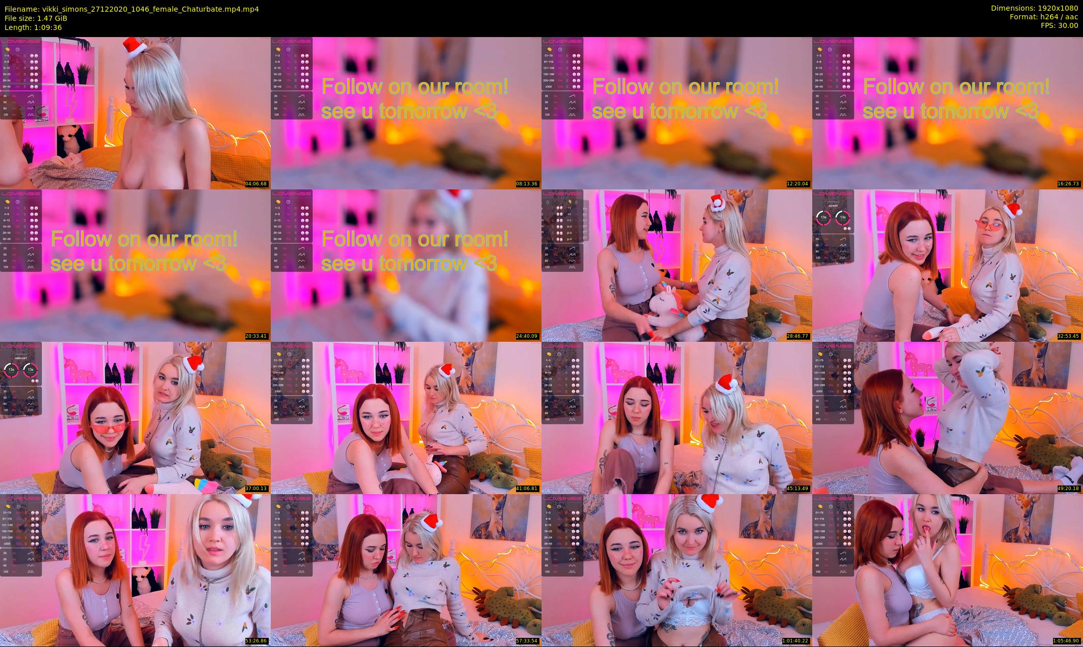 vikki_simons — 70 minute Chaturbate couple cam show recording, 1080p, Dec 27, 2020