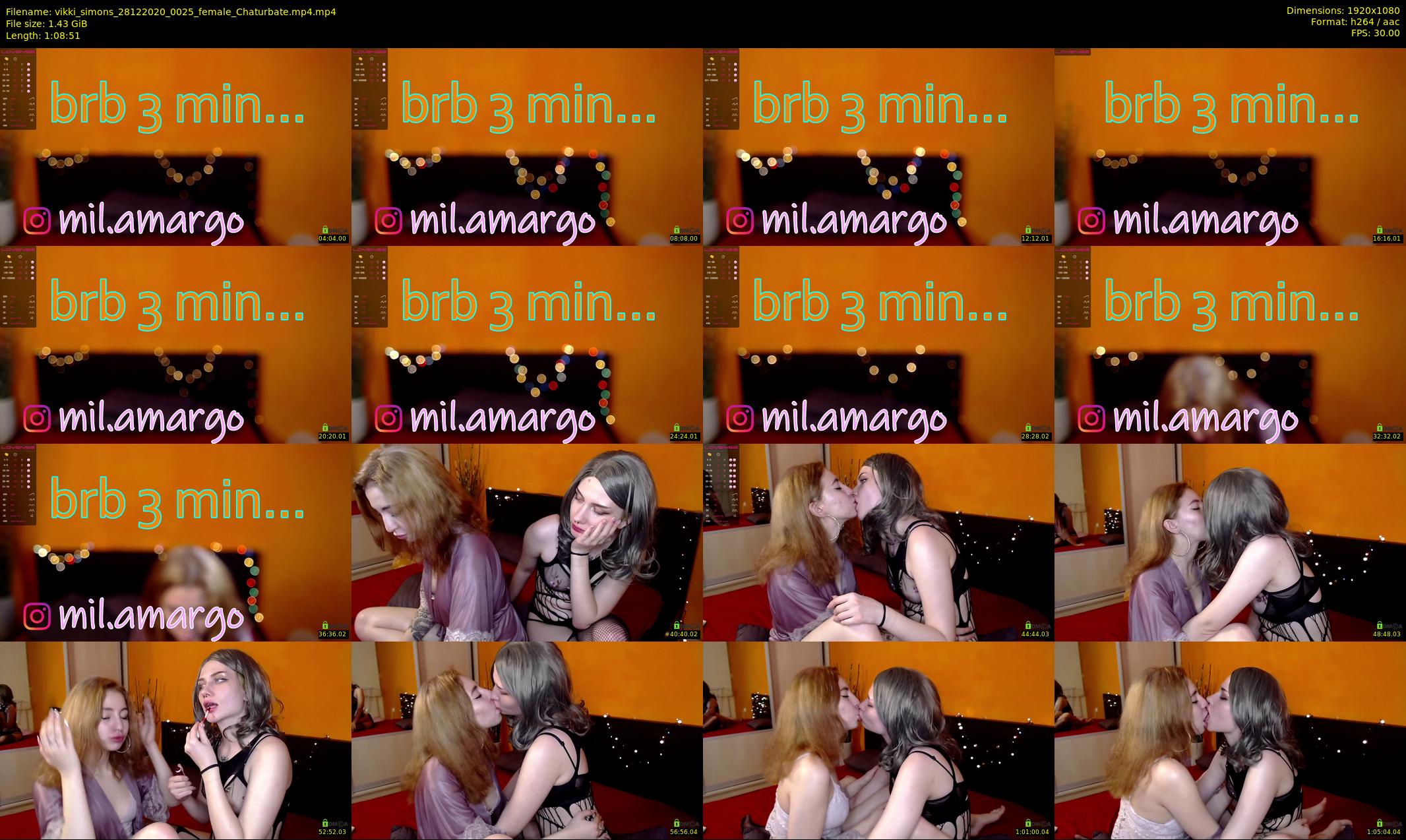 vikki_simons — 69 minute Chaturbate couple cam show recording, 1080p, Dec 28, 2020