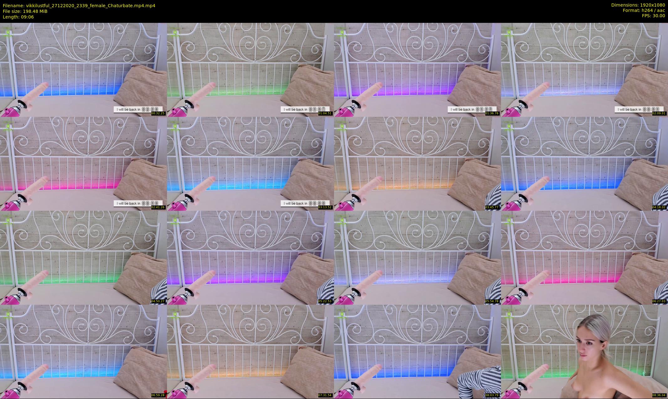 vikkilustful — 10 minute Chaturbate female cam show recording, 1080p, Dec 27, 2020