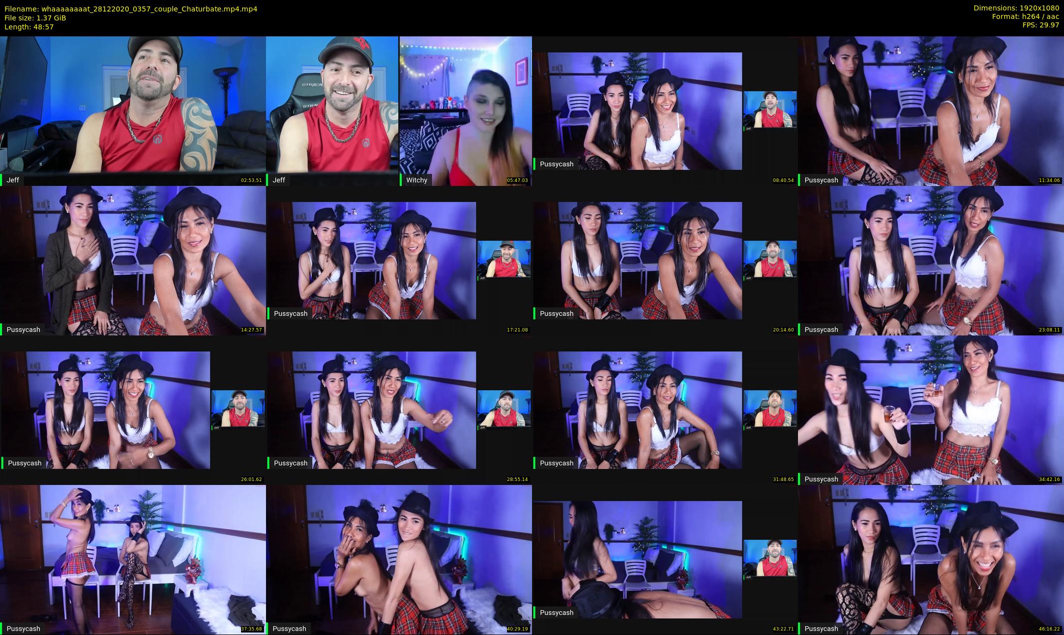 whaaaaaaaat — 49 minute Chaturbate couple cam show recording, 1080p, Dec 28, 2020