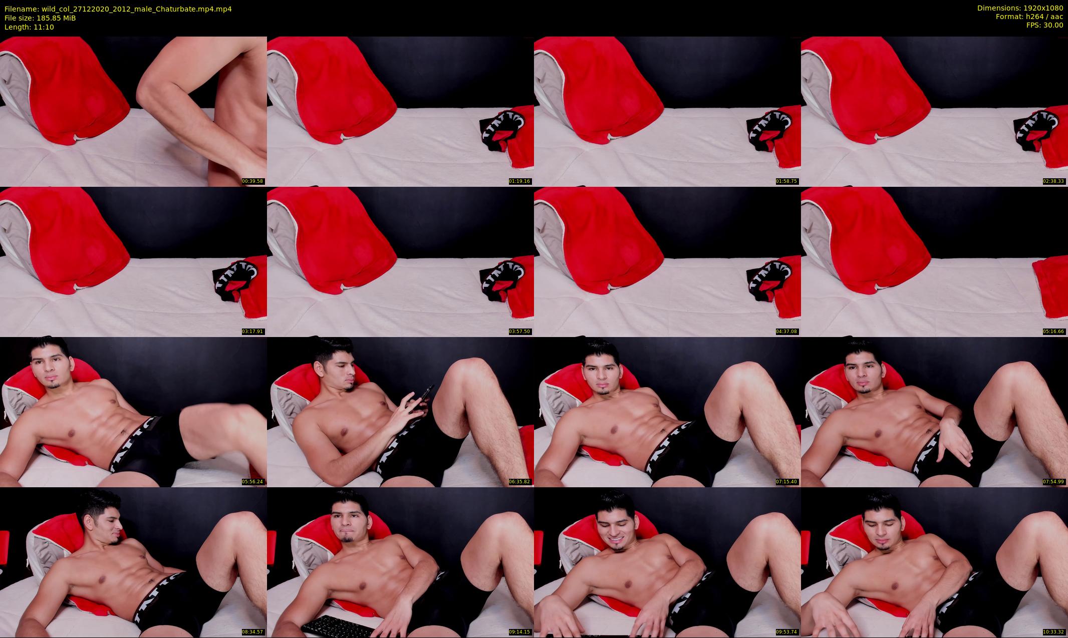 wild_col — 12 minute Chaturbate male cam show recording, 1080p, Dec 27, 2020