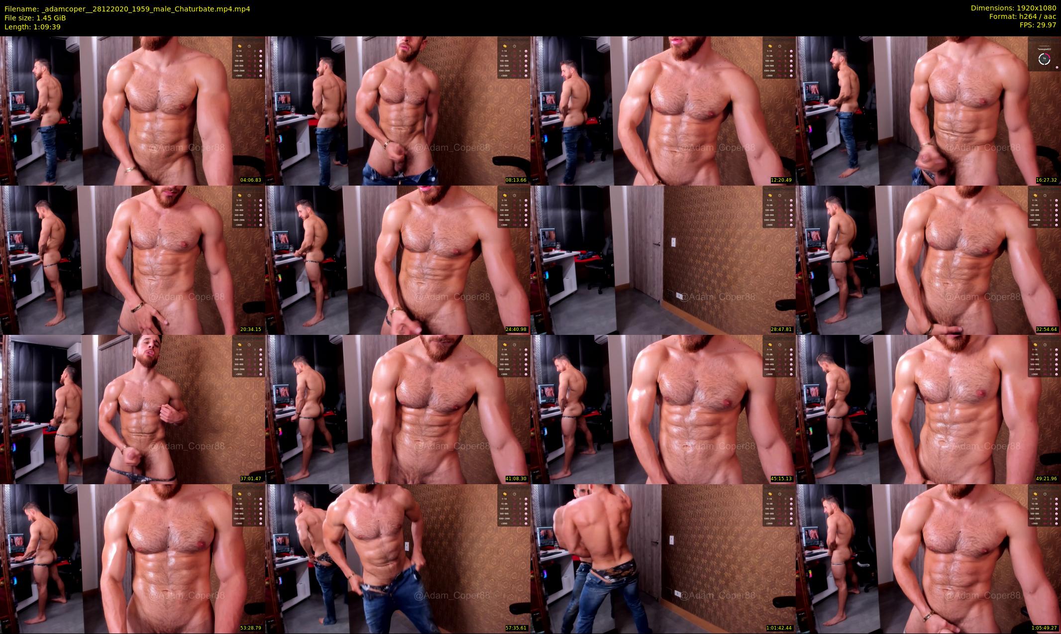 _adamcoper_ — 70 minute Chaturbate male cam show recording, 1080p, Dec 28, 2020