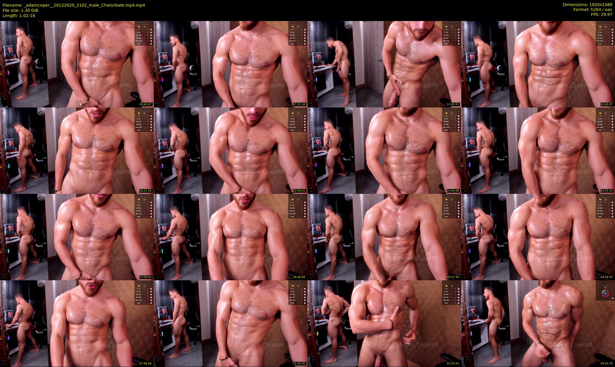 _adamcoper_ — 63 minute Chaturbate male cam show recording, 1080p, Dec 28, 2020