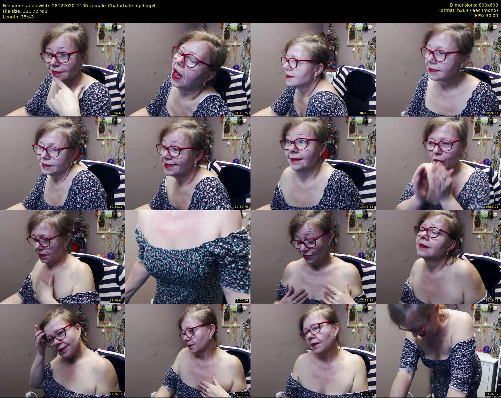 adelewildx — 36 minute Chaturbate female cam show recording, 480p, Dec 28, 2020