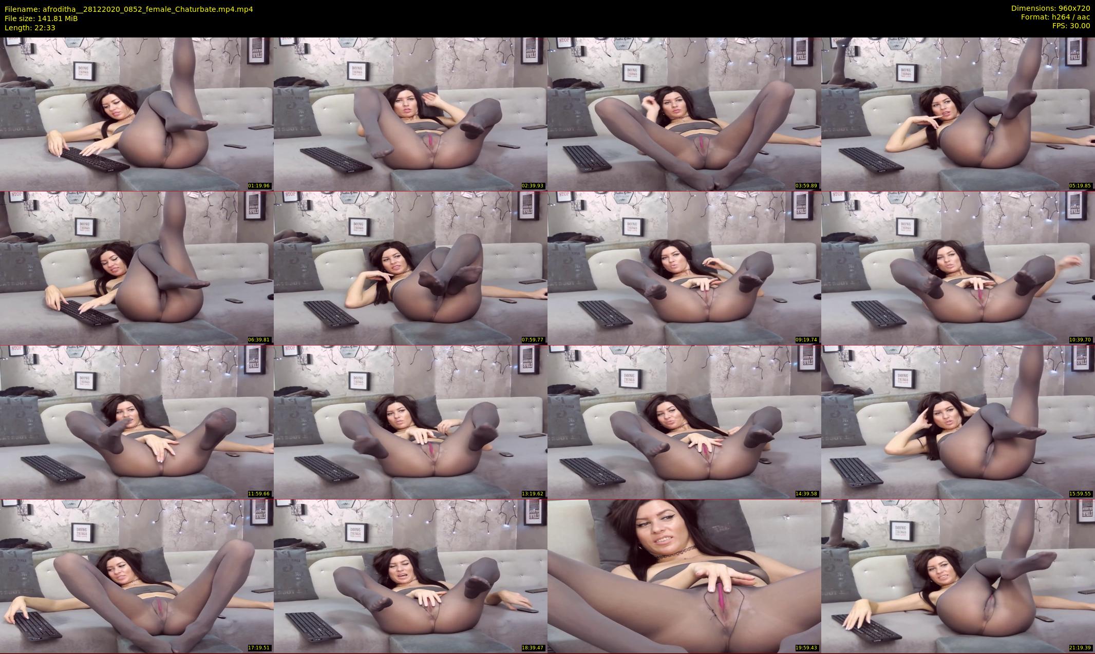 afroditha_ — 23 minute Chaturbate female cam show recording, 720p, Dec 28, 2020
