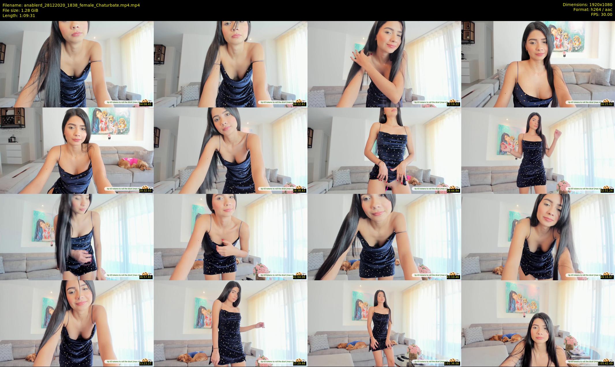 anablerd — 70 minute Chaturbate female cam show recording, 1080p, Dec 28, 2020