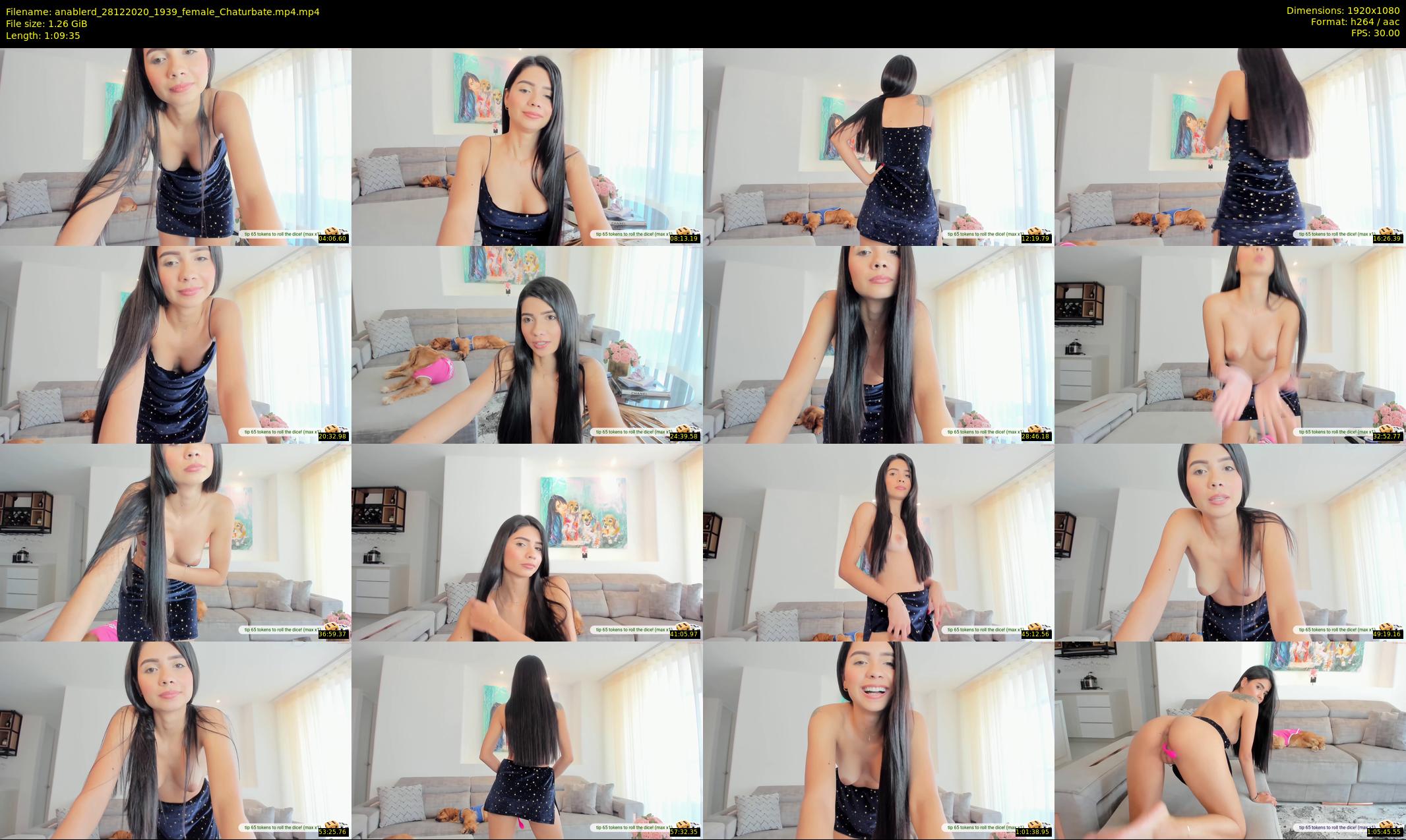 anablerd — 70 minute Chaturbate female cam show recording, 1080p, Dec 28, 2020