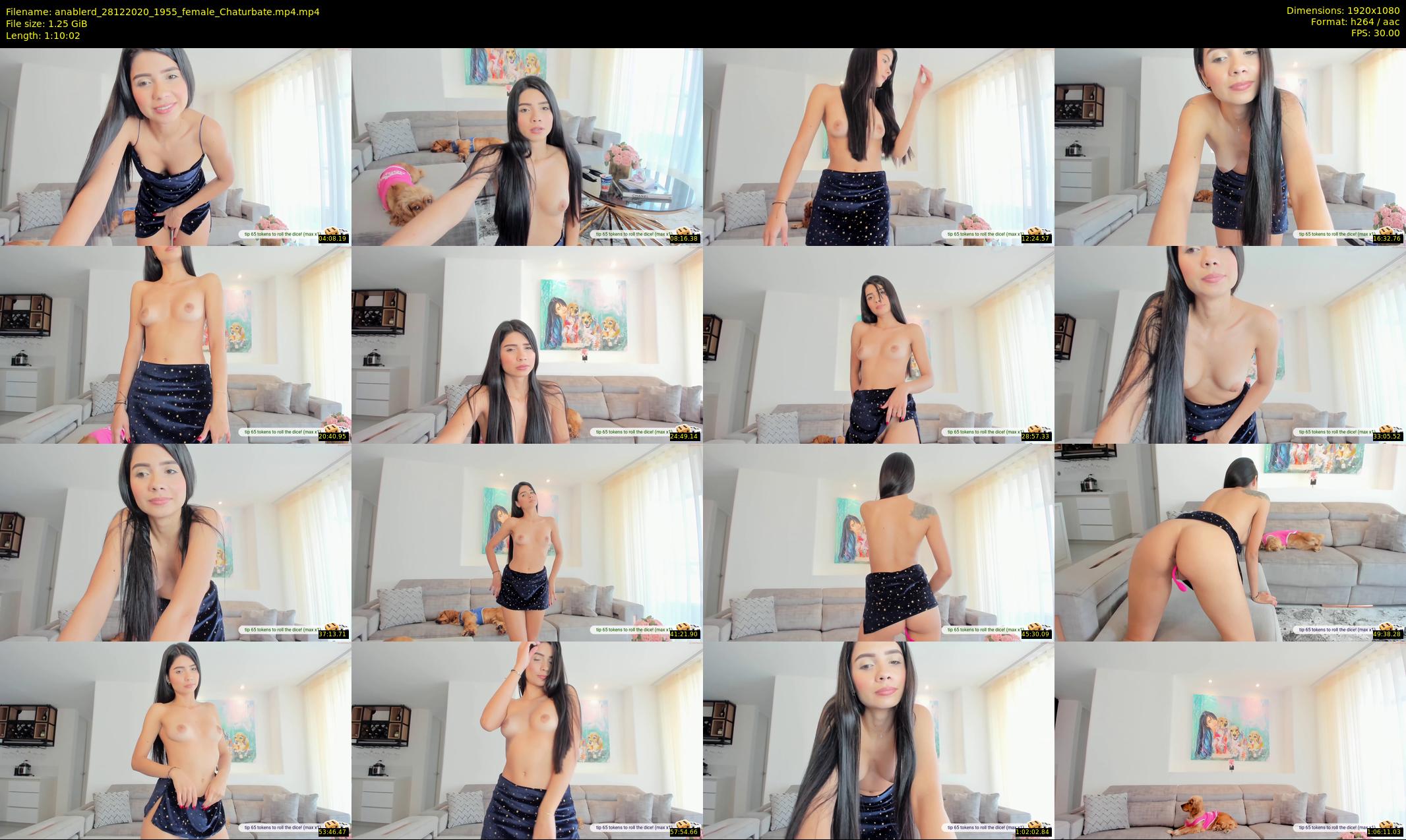 anablerd — 71 minute Chaturbate female cam show recording, 1080p, Dec 28, 2020