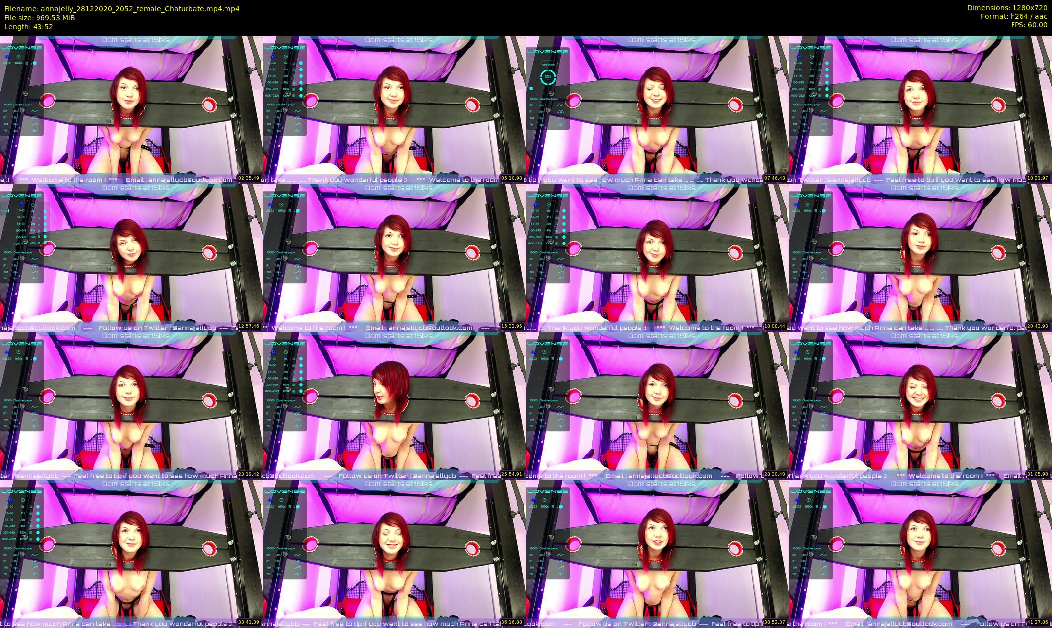 annajelly — 44 minute Chaturbate couple cam show recording, 720p, Dec 28, 2020