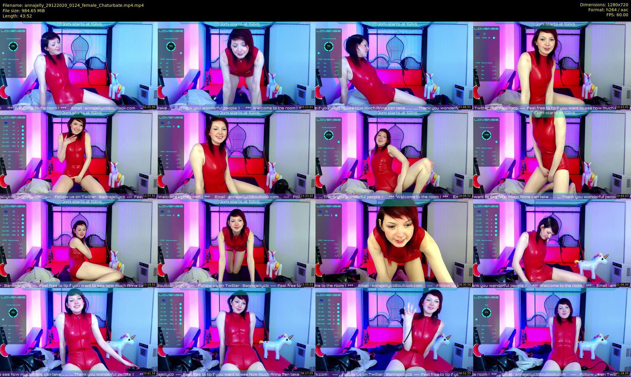 annajelly — 44 minute Chaturbate couple cam show recording, 720p, Dec 29, 2020