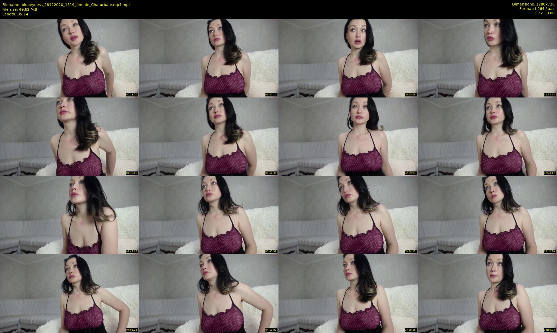 blueeyeess — 6 minute Chaturbate female cam show recording, 720p, Dec 28, 2020