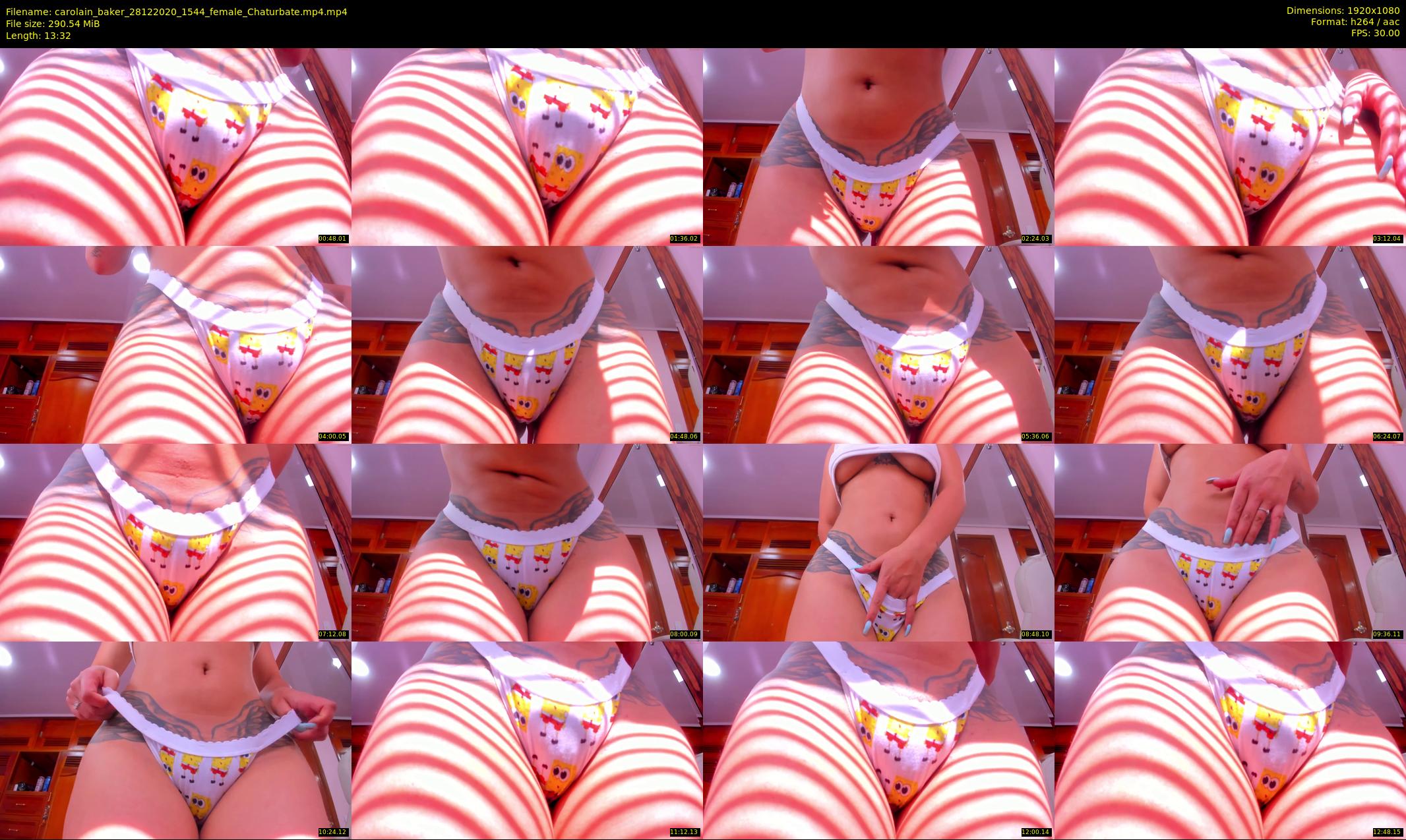 carolain_baker — 14 minute Chaturbate female cam show recording, 1080p, Dec 28, 2020