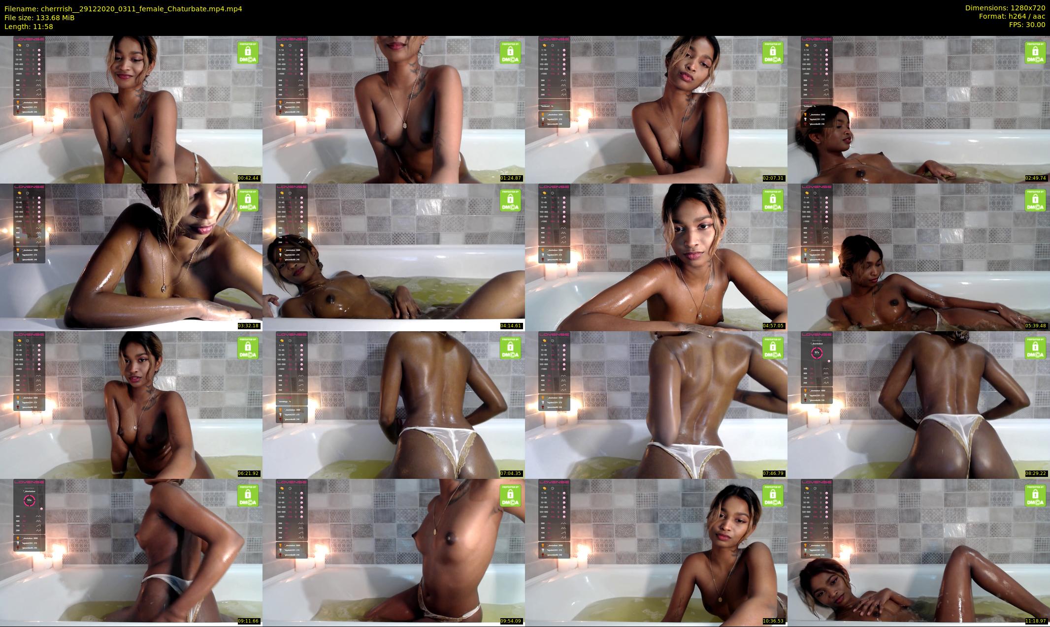 cherrrish_ — 12 minute Chaturbate female cam show recording, 720p, Dec 29, 2020