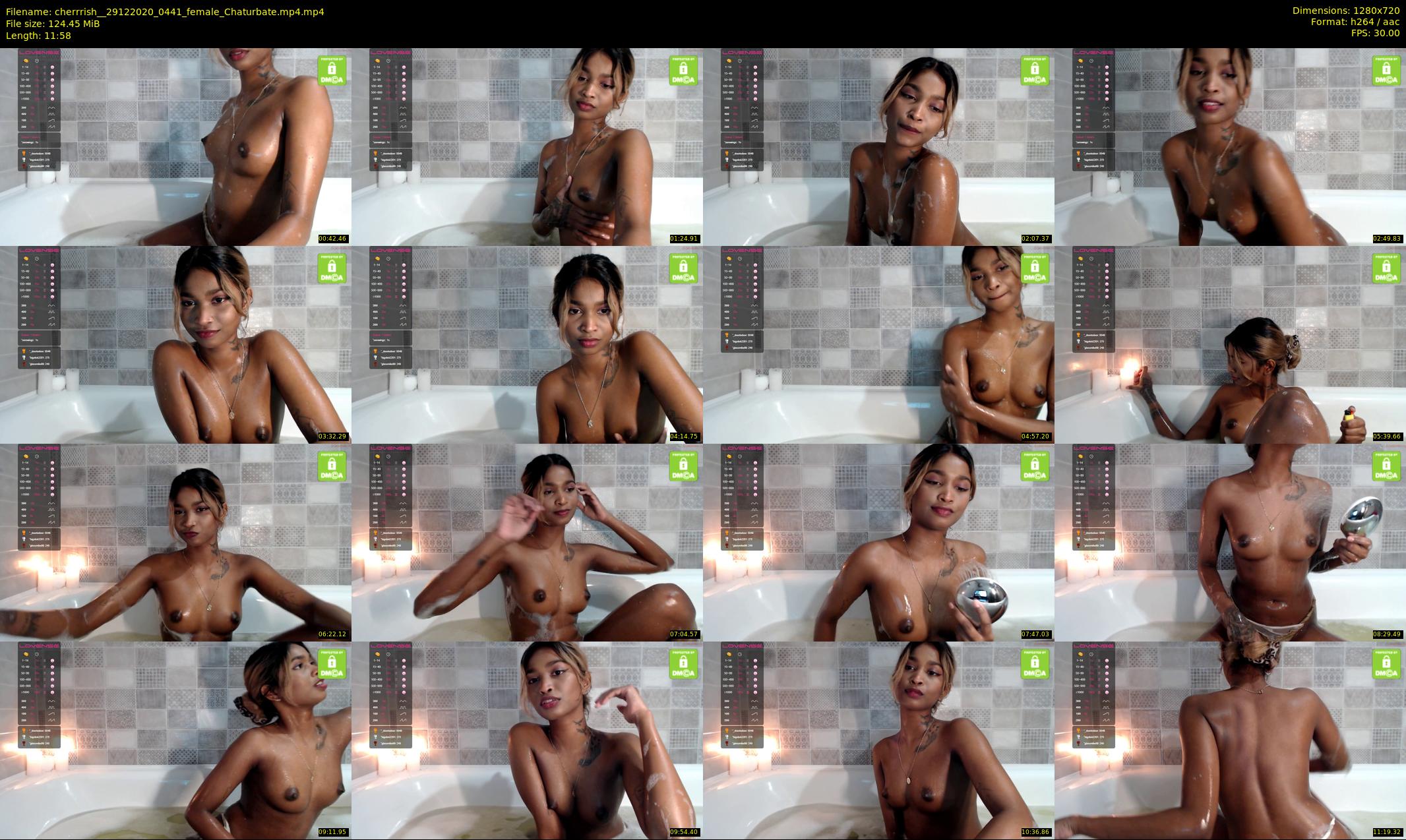 cherrrish_ — 12 minute Chaturbate female cam show recording, 720p, Dec 29, 2020