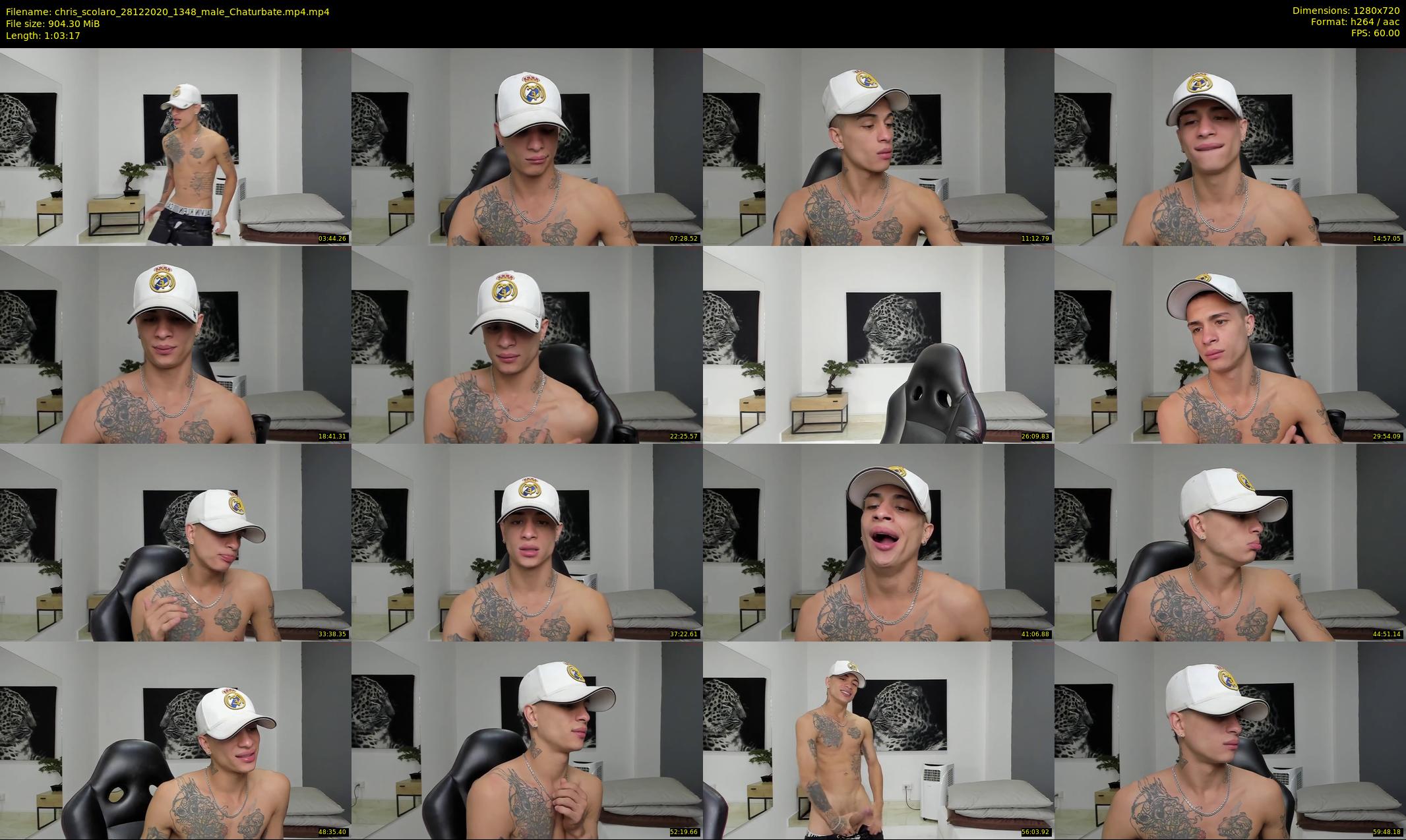 chris_scolaro — 64 minute Chaturbate male cam show recording, 720p, Dec 28, 2020