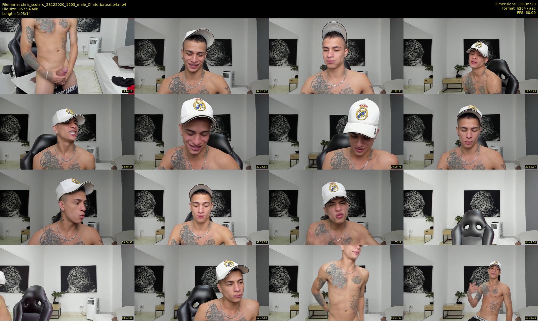 chris_scolaro — 64 minute Chaturbate male cam show recording, 720p, Dec 28, 2020