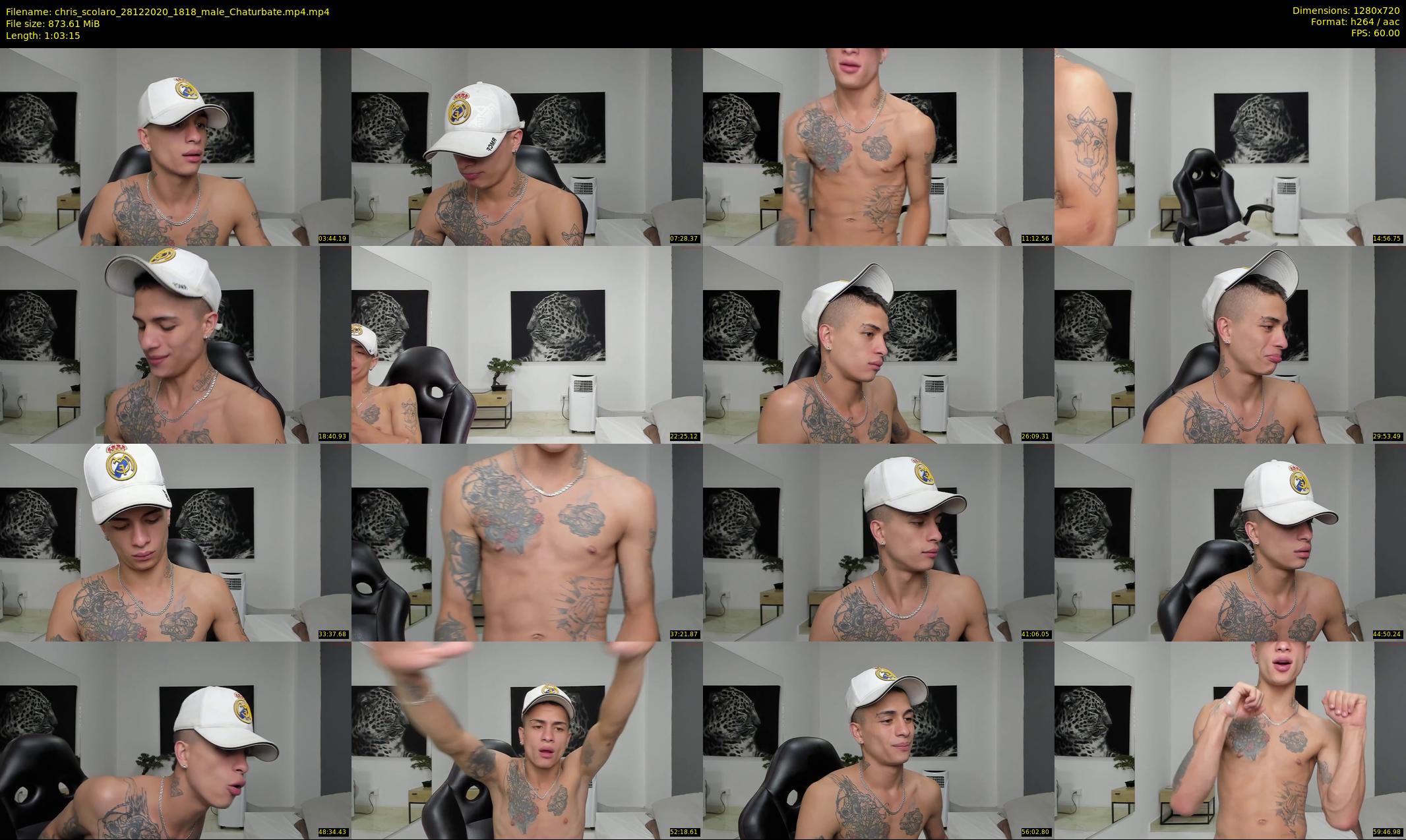 chris_scolaro — 64 minute Chaturbate male cam show recording, 720p, Dec 28, 2020