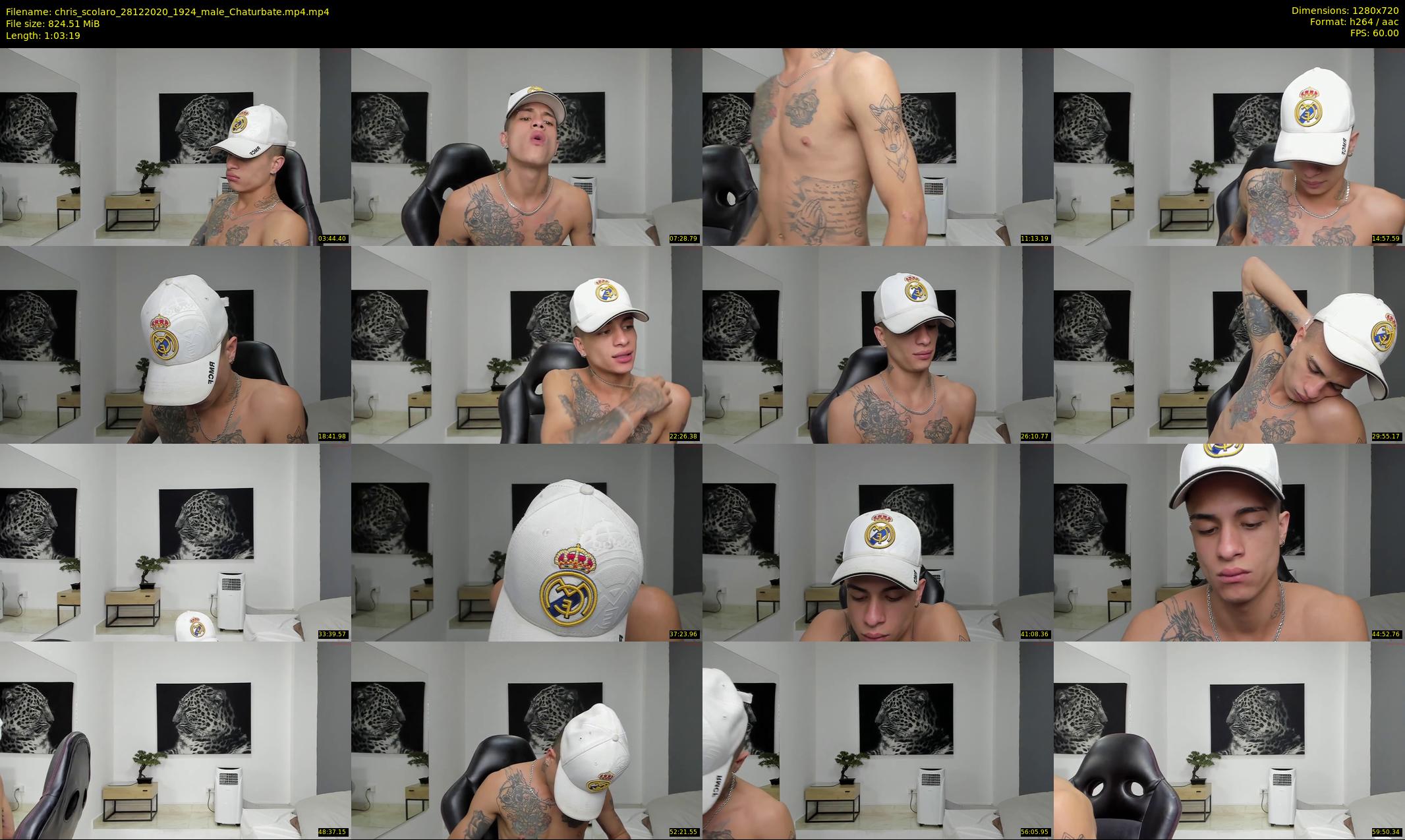 chris_scolaro — 64 minute Chaturbate male cam show recording, 720p, Dec 28, 2020