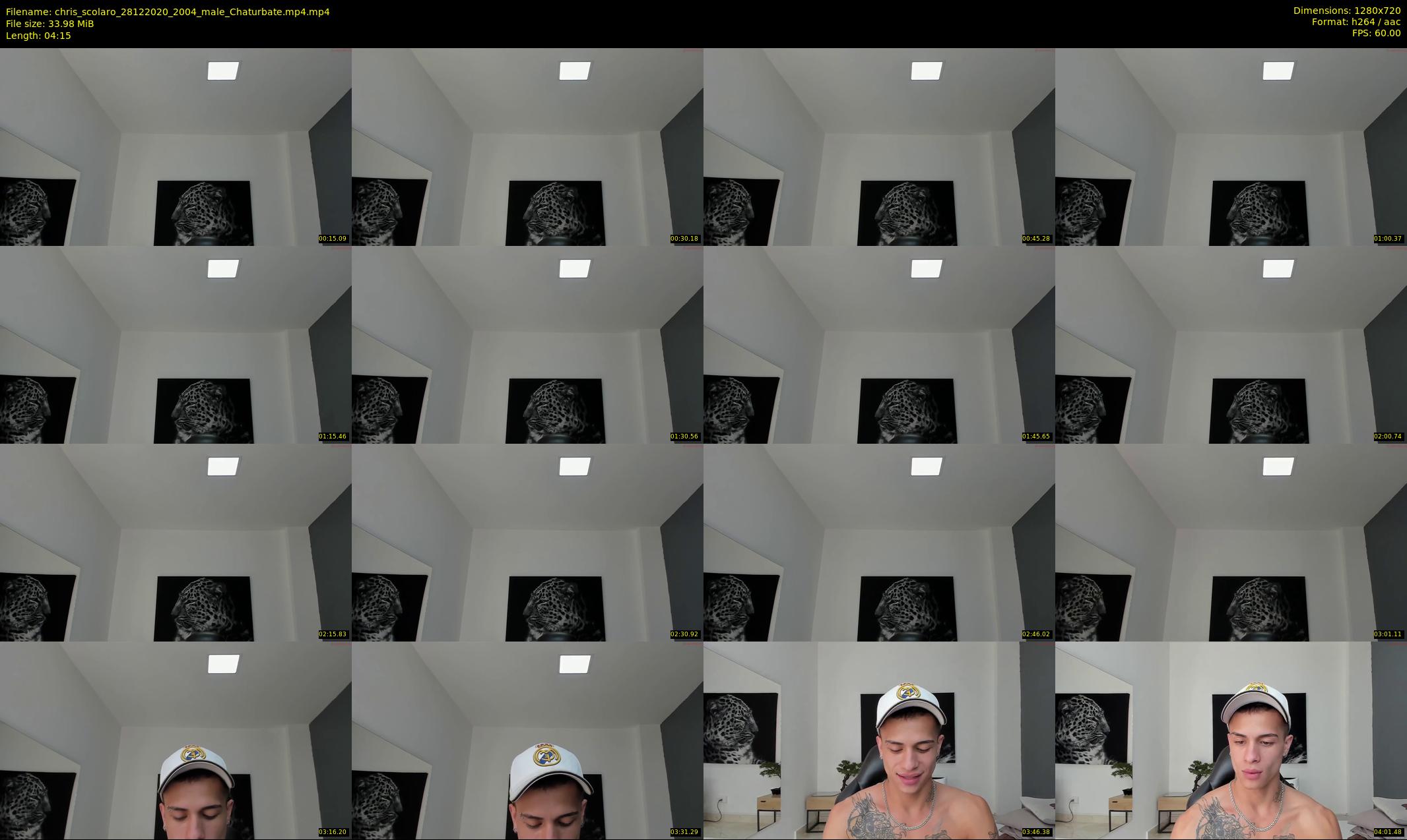 chris_scolaro — 5 minute Chaturbate male cam show recording, 720p, Dec 28, 2020