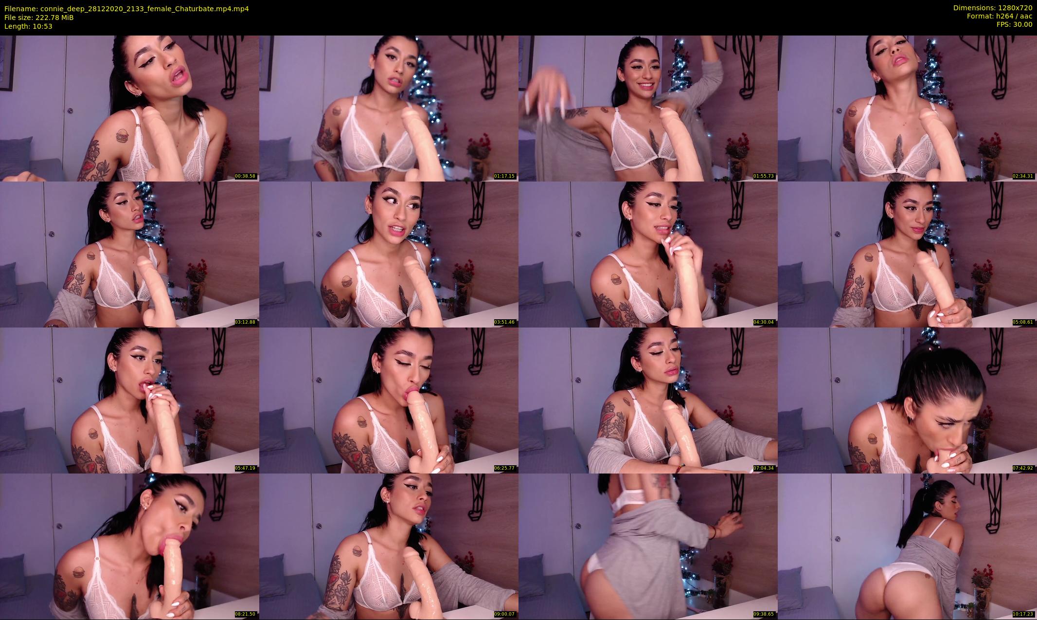 connie_deep — 11 minute Chaturbate female cam show recording, 720p, Dec 28, 2020