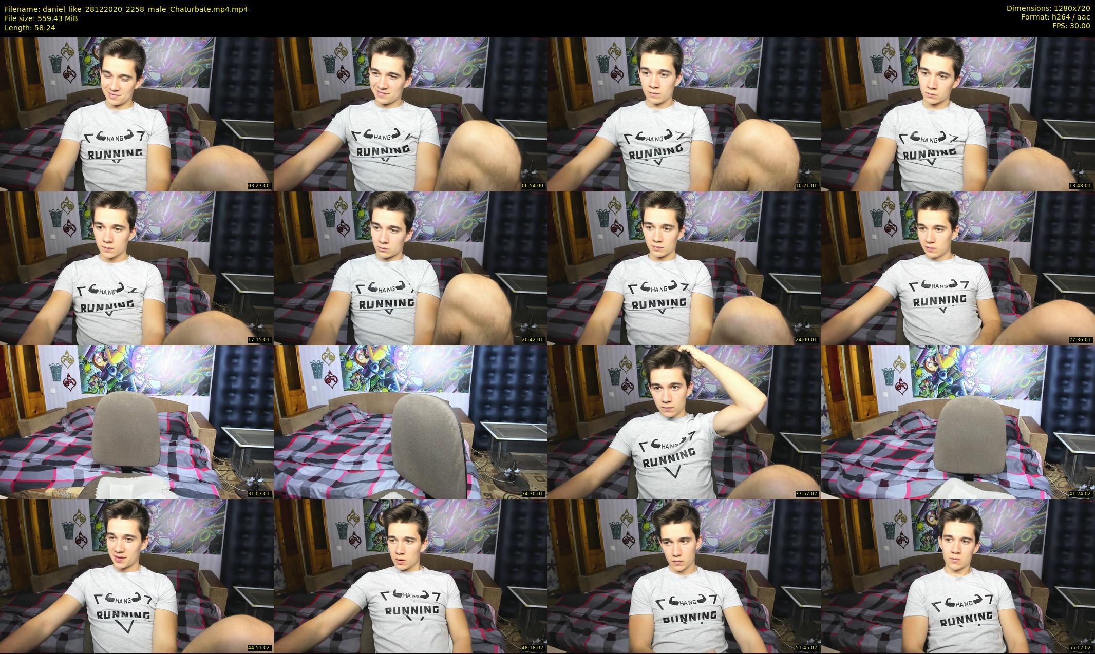 daniel_like — 59 minute Chaturbate male cam show recording, 720p, Dec 28, 2020