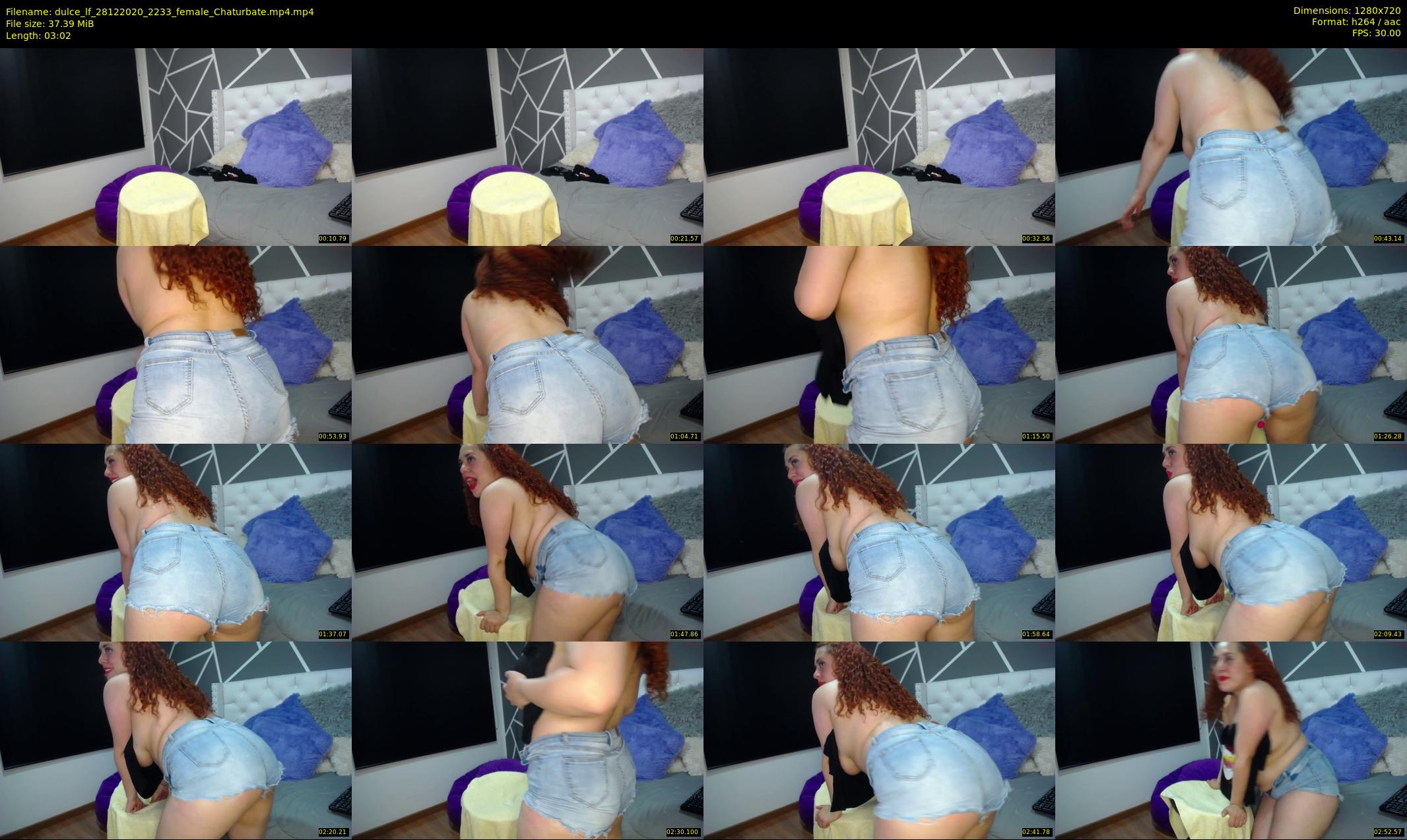 dulce_lf — 4 minute Chaturbate female cam show recording, 720p, Dec 28, 2020