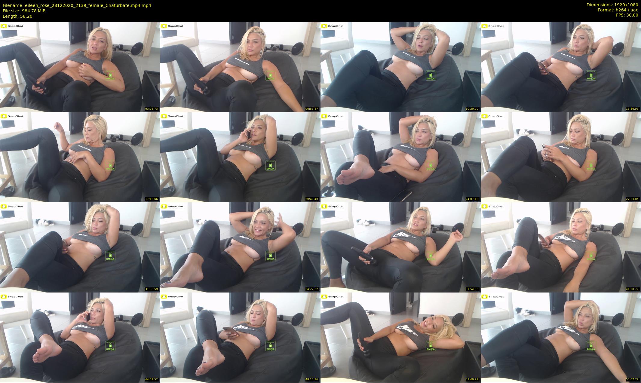 eileen_rose — 59 minute Chaturbate female cam show recording, 1080p, Dec 28, 2020