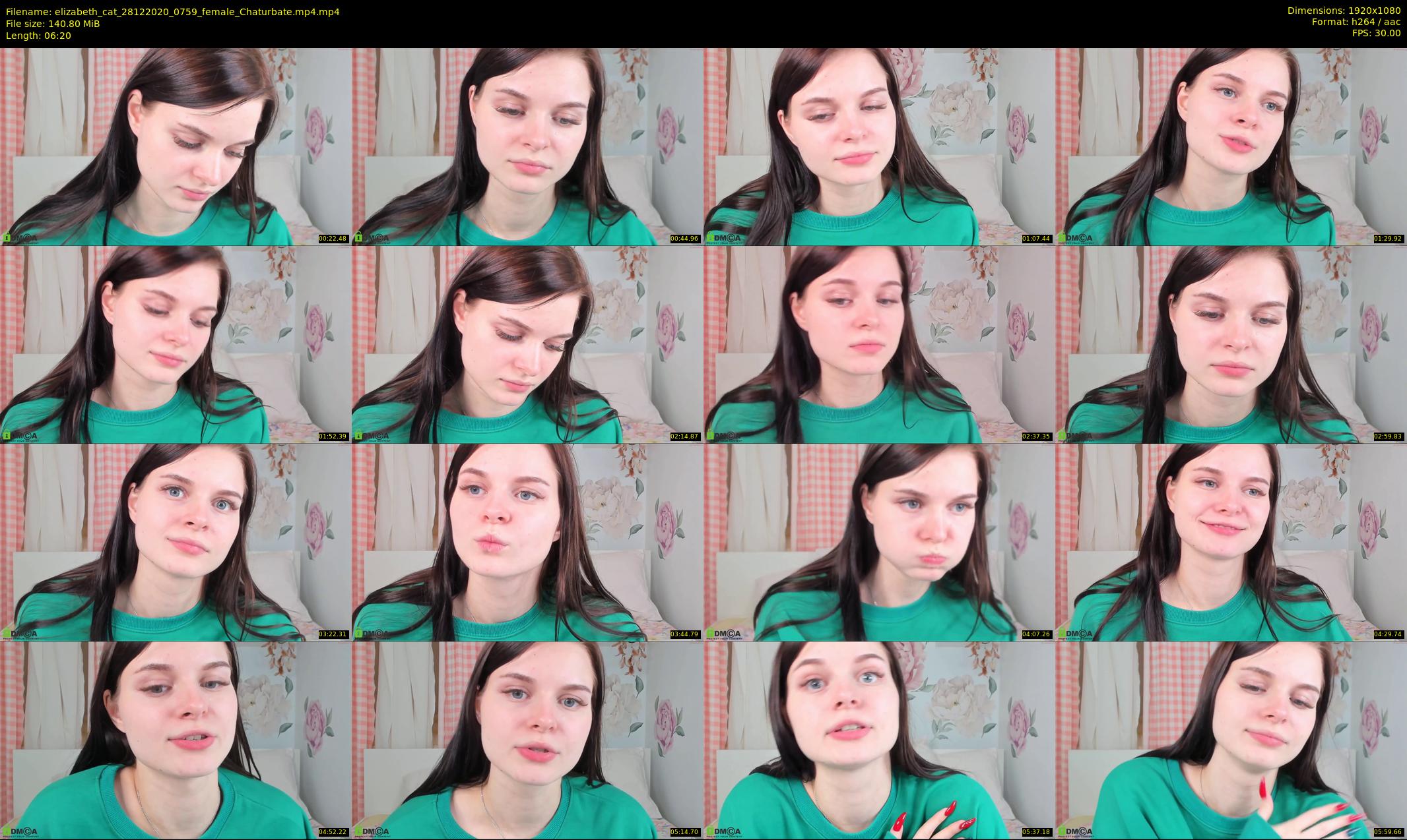 elizabeth_cat — 7 minute Chaturbate female cam show recording, 1080p, Dec 28, 2020