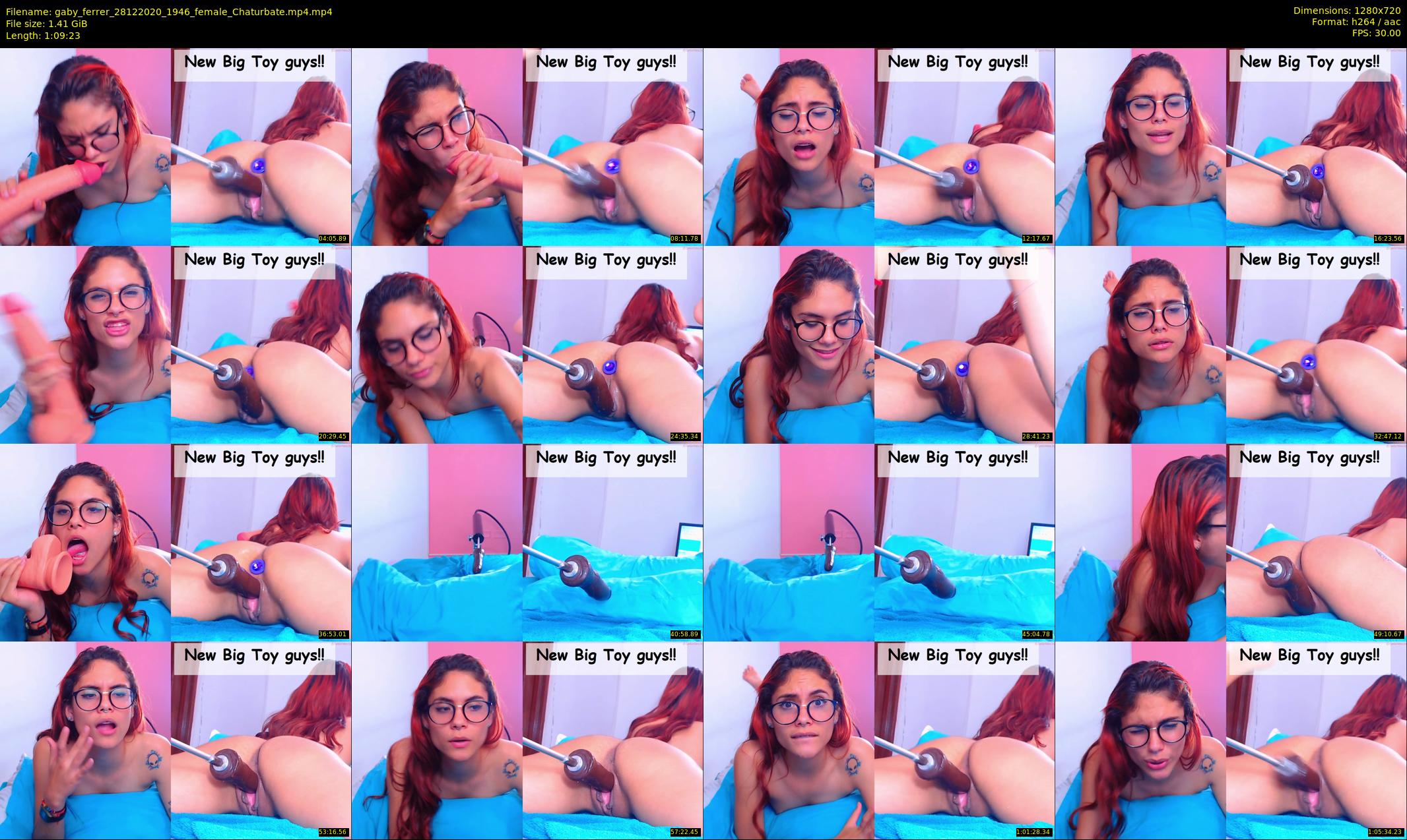 gaby_ferrer — 70 minute Chaturbate female cam show recording, 720p, Dec 28, 2020