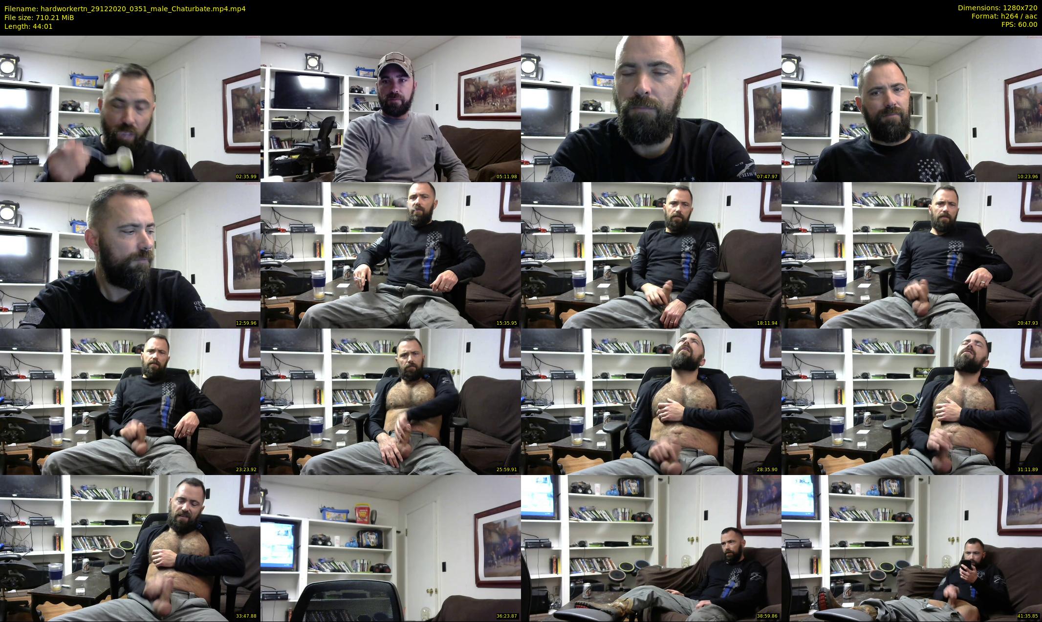hardworkertn — 45 minute Chaturbate male cam show recording, 720p, Dec 29, 2020