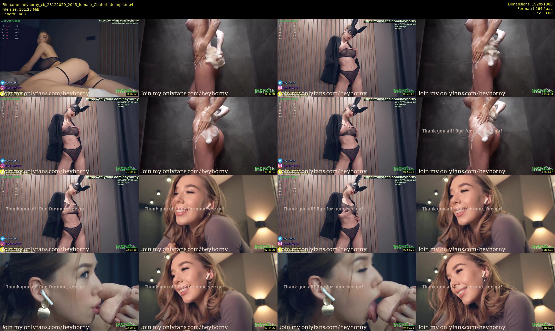 heyhorny_cb — 5 minute Chaturbate couple cam show recording, 1080p, Dec 28, 2020
